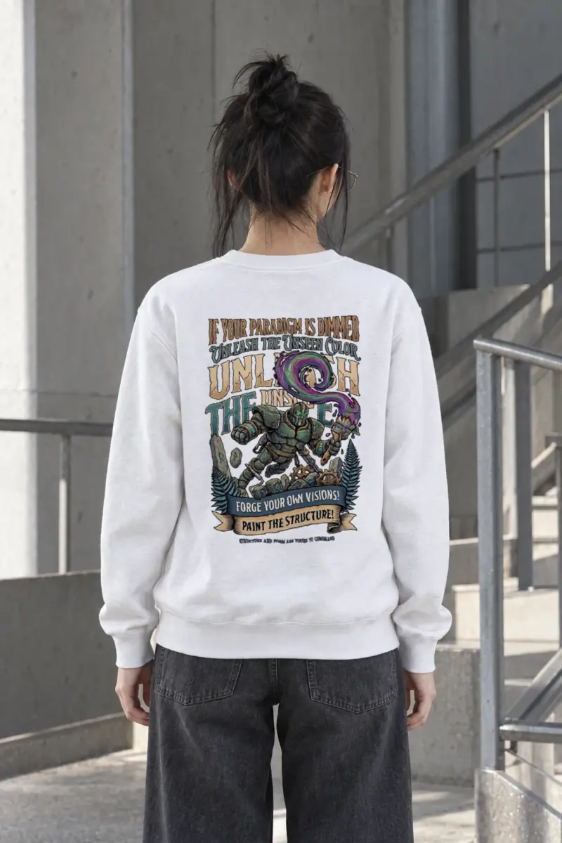 "Unleash The Unseen" Heavy Blend Unisex Crewneck Sweatshirt