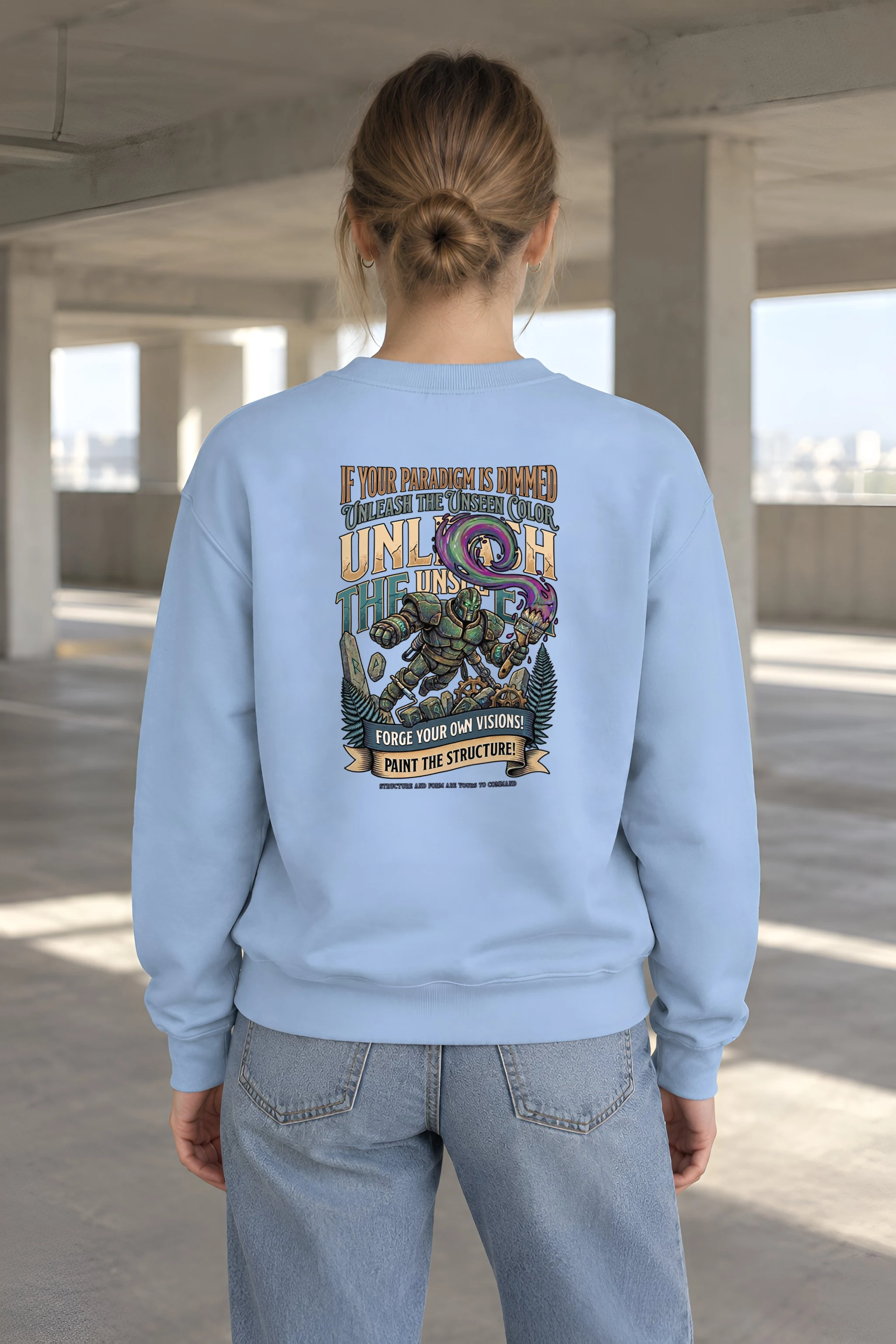 "Unleash The Unseen" 1 Crewneck Sweatshirt
