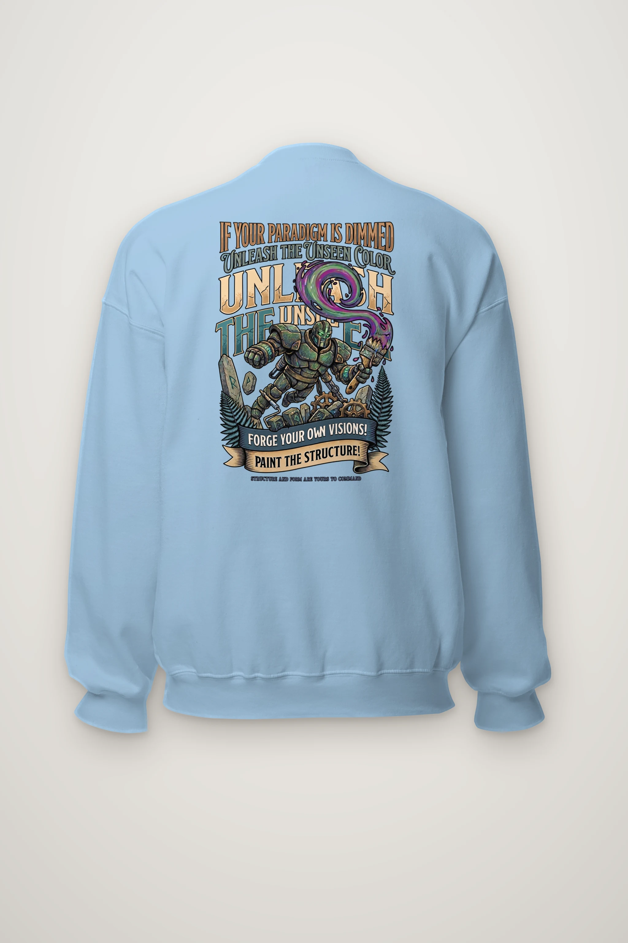 "Unleash The Unseen" Heavy Blend Unisex Crewneck Sweatshirt