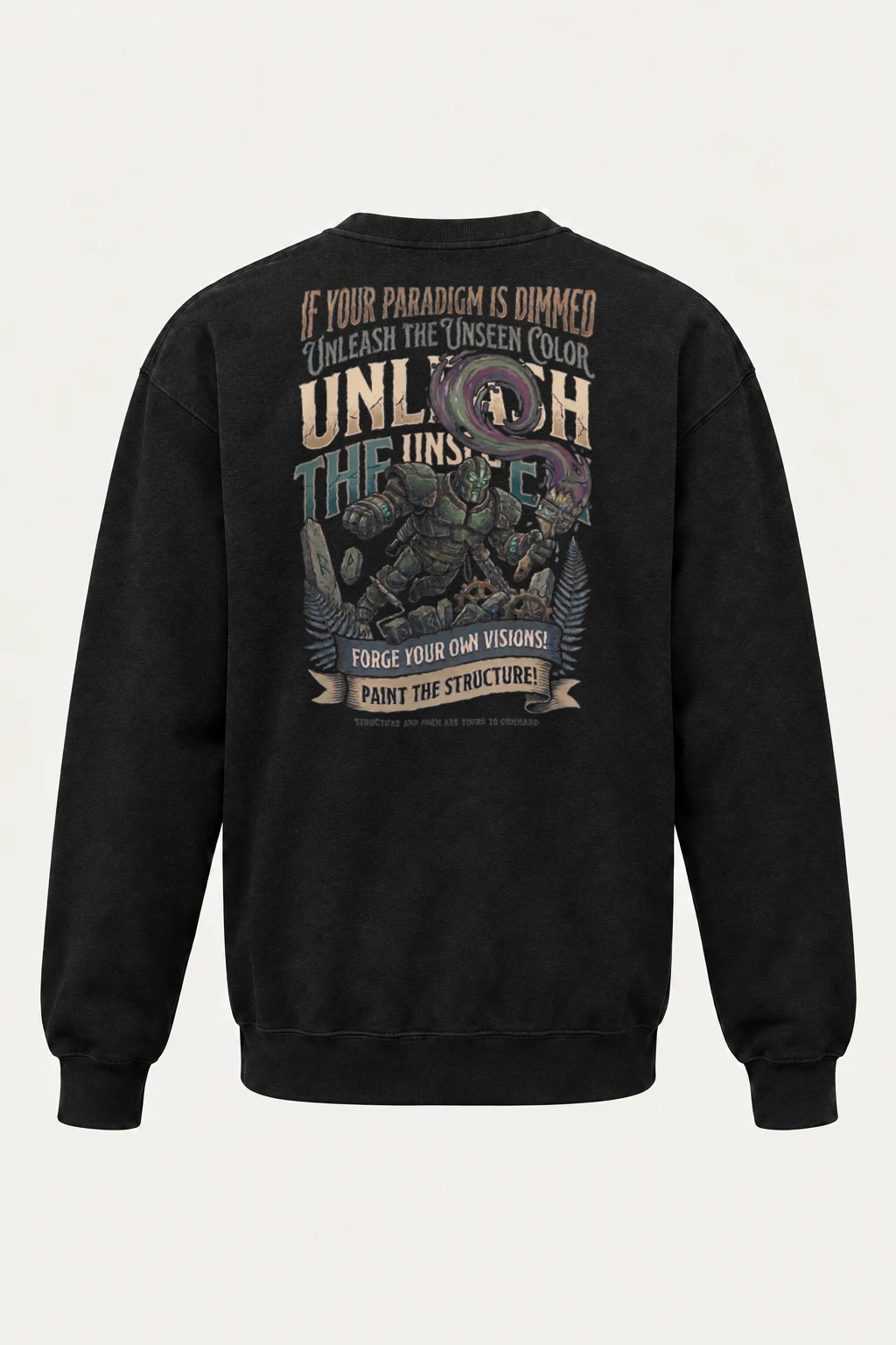 "Unleash The Unseen" Heavy Blend Unisex Crewneck Sweatshirt | Gildan 18000