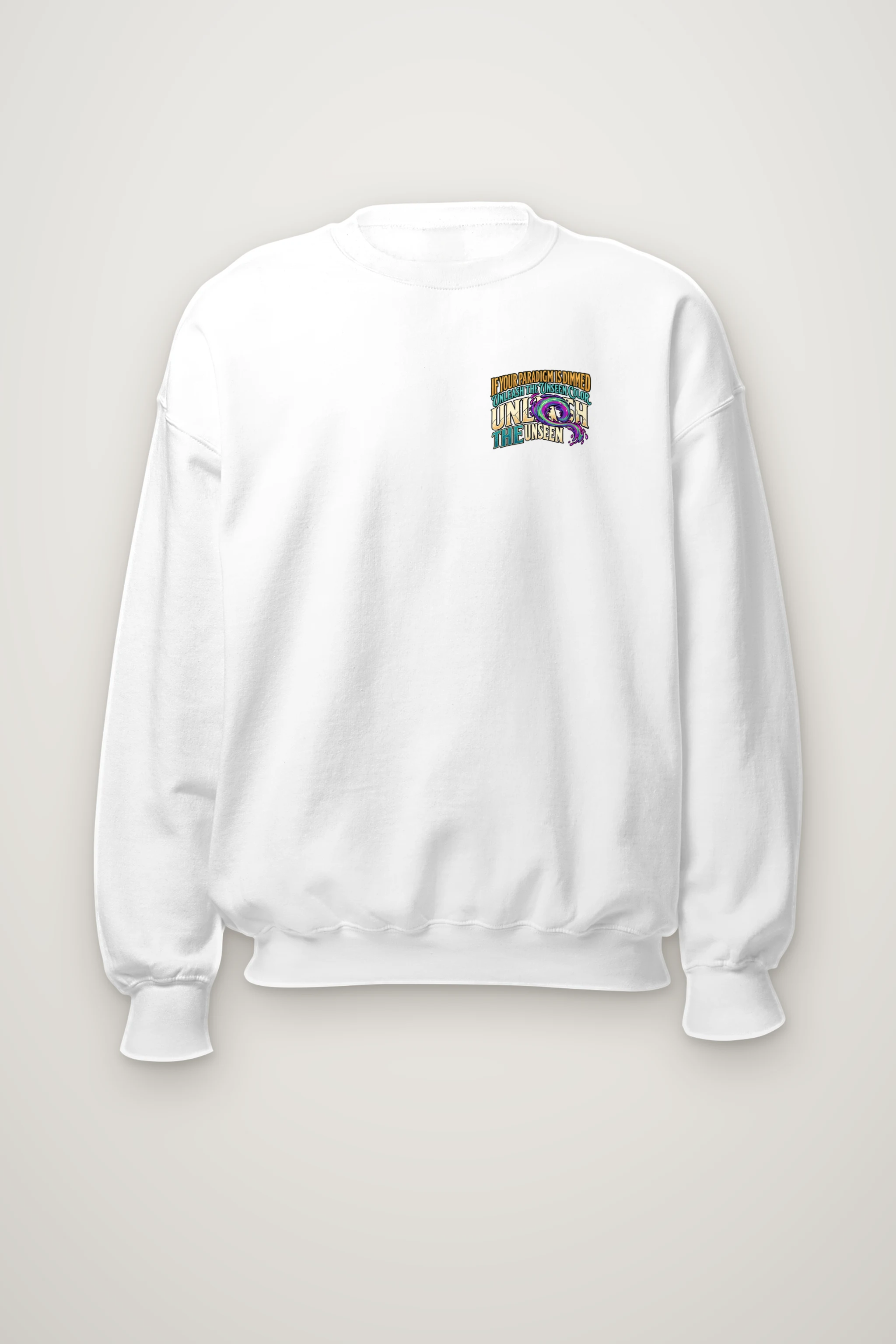 "Unleash The Unseen" Heavy Blend Unisex Crewneck Sweatshirt