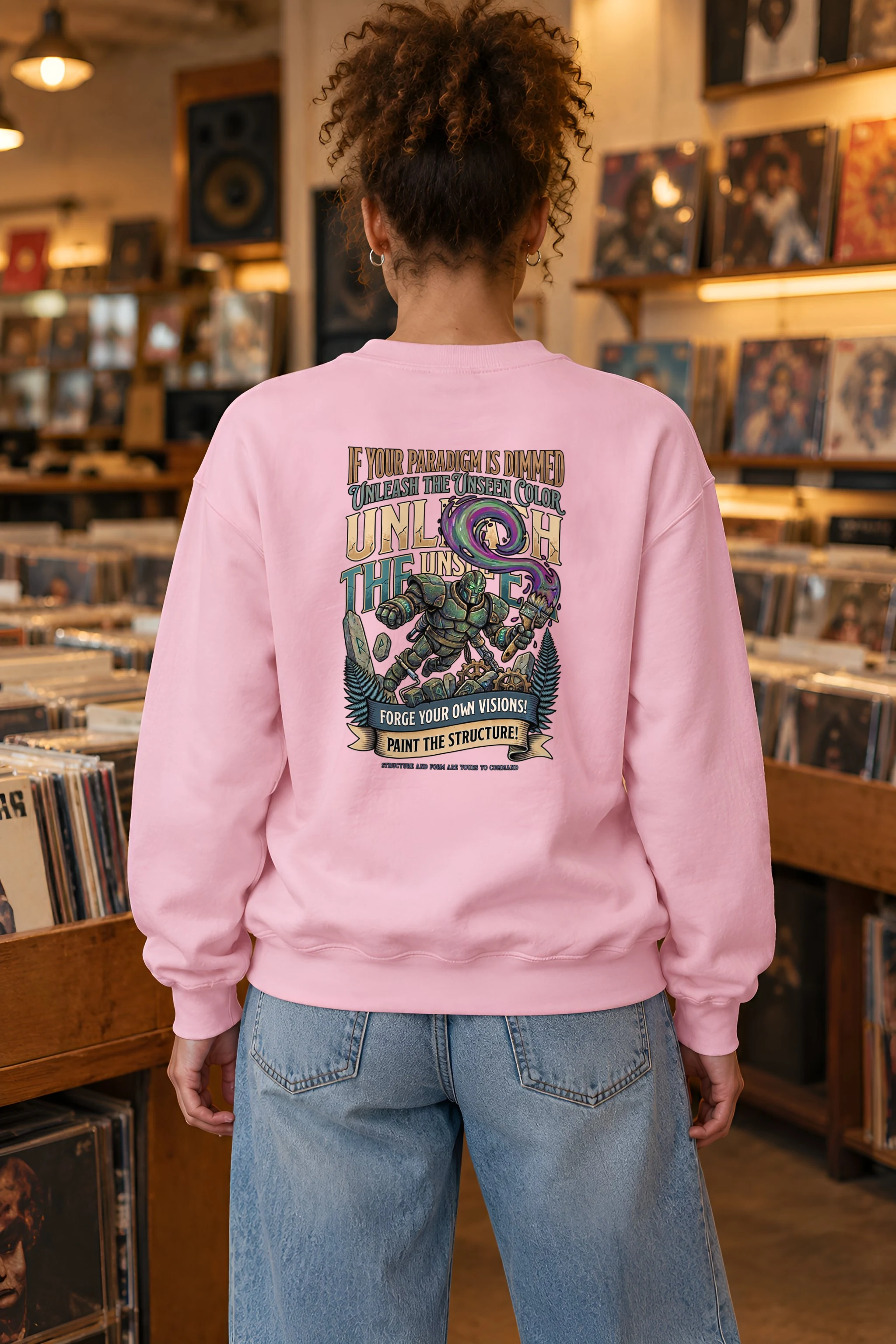 "Unleash The Unseen" 1 Crewneck Sweatshirt