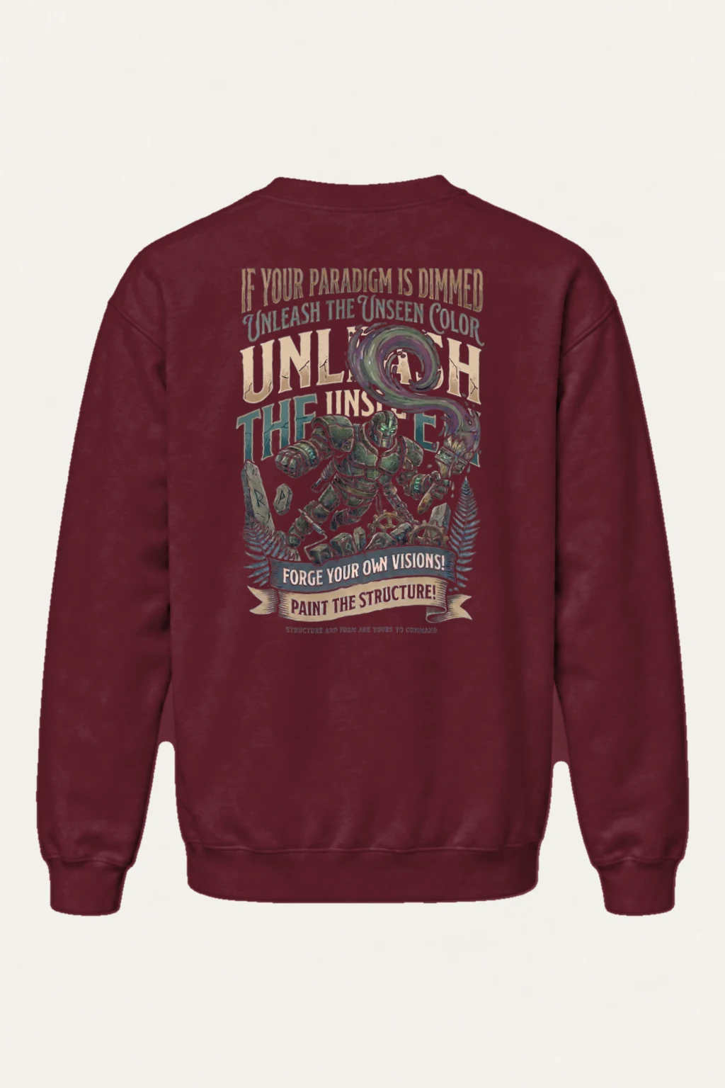 "Unleash The Unseen" Heavy Blend Unisex Crewneck Sweatshirt | Gildan 18000