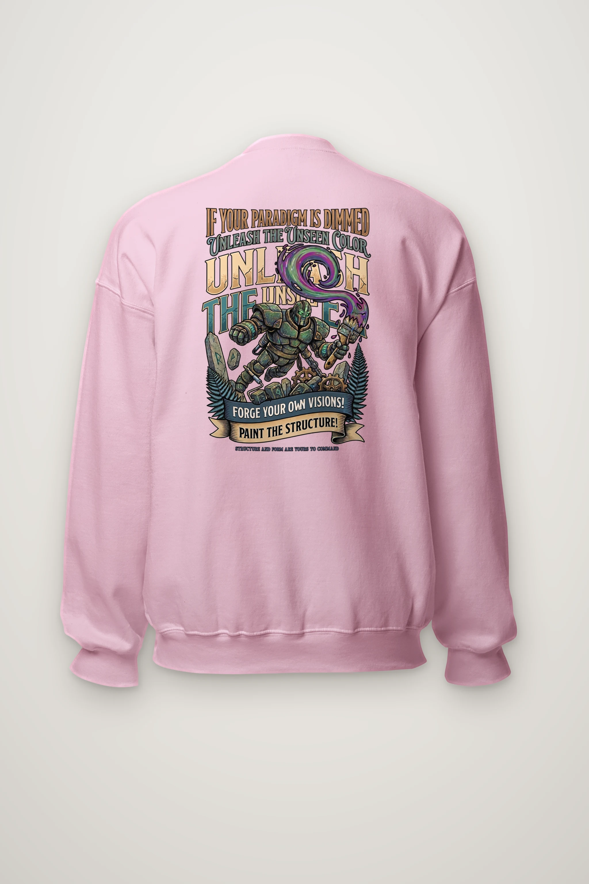 "Unleash The Unseen" Heavy Blend Unisex Crewneck Sweatshirt