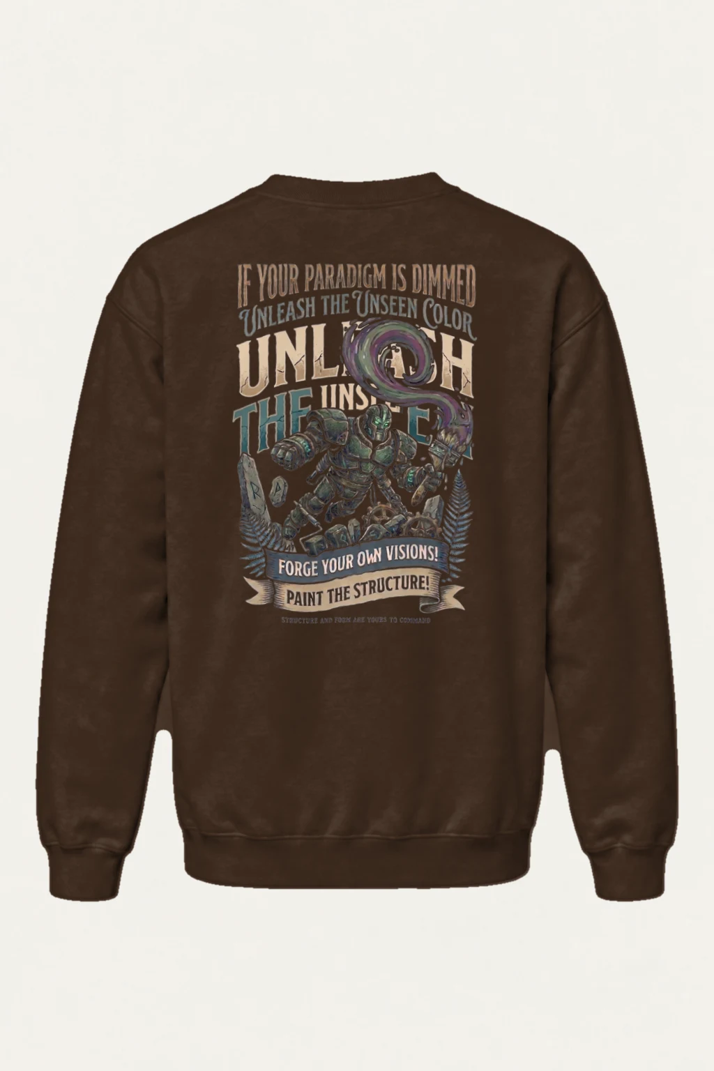 "Unleash The Unseen" Heavy Blend Unisex Crewneck Sweatshirt | Gildan 18000
