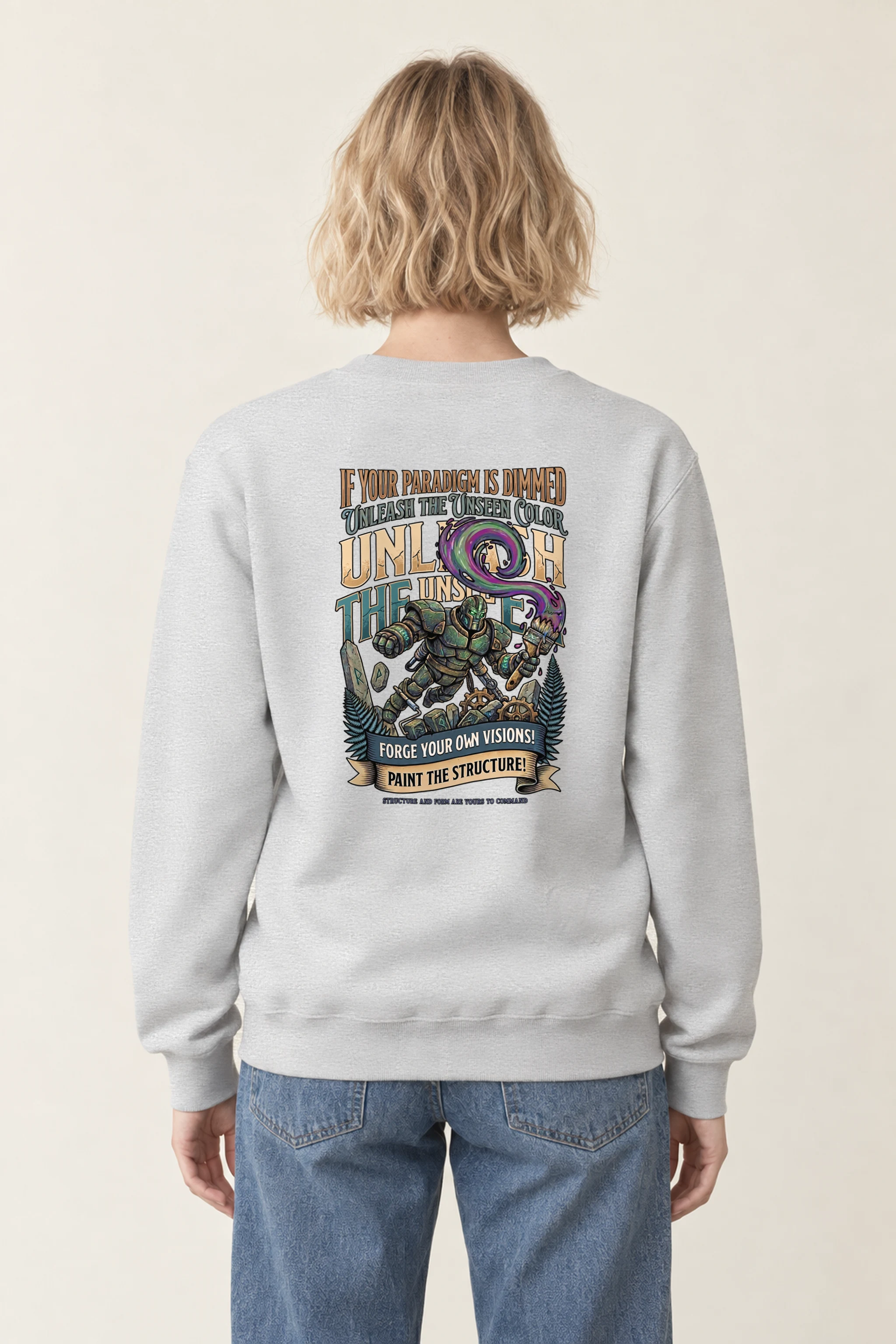 "Unleash The Unseen" 1 Crewneck Sweatshirt
