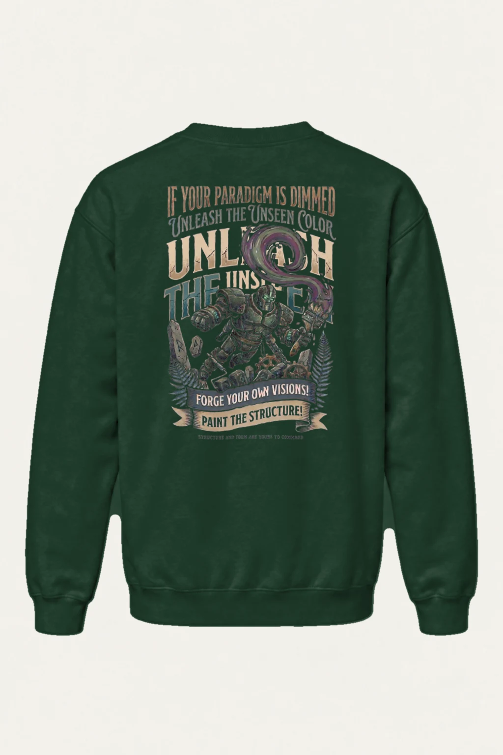 "Unleash The Unseen" Heavy Blend Unisex Crewneck Sweatshirt | Gildan 18000