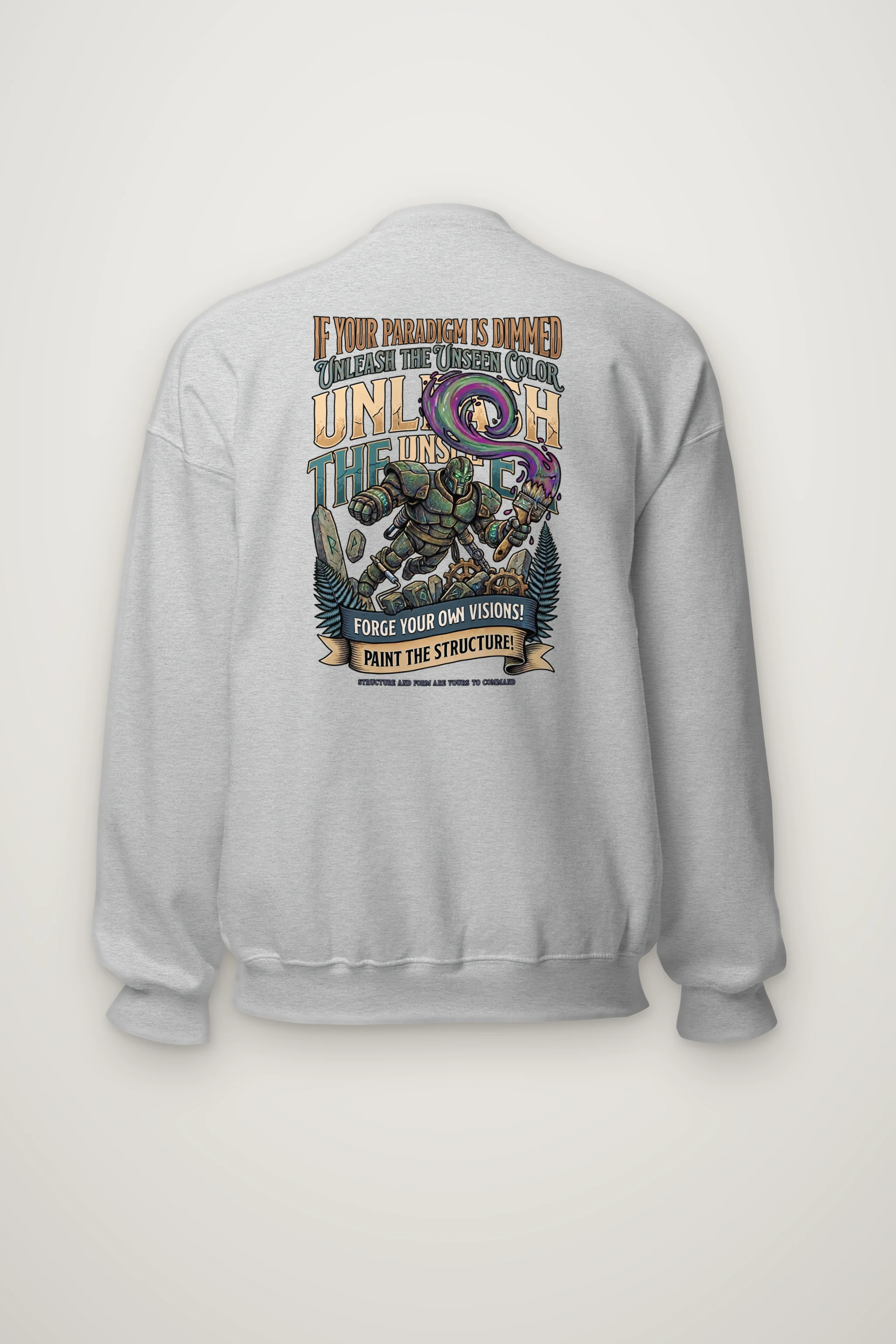 "Unleash The Unseen" Heavy Blend Unisex Crewneck Sweatshirt