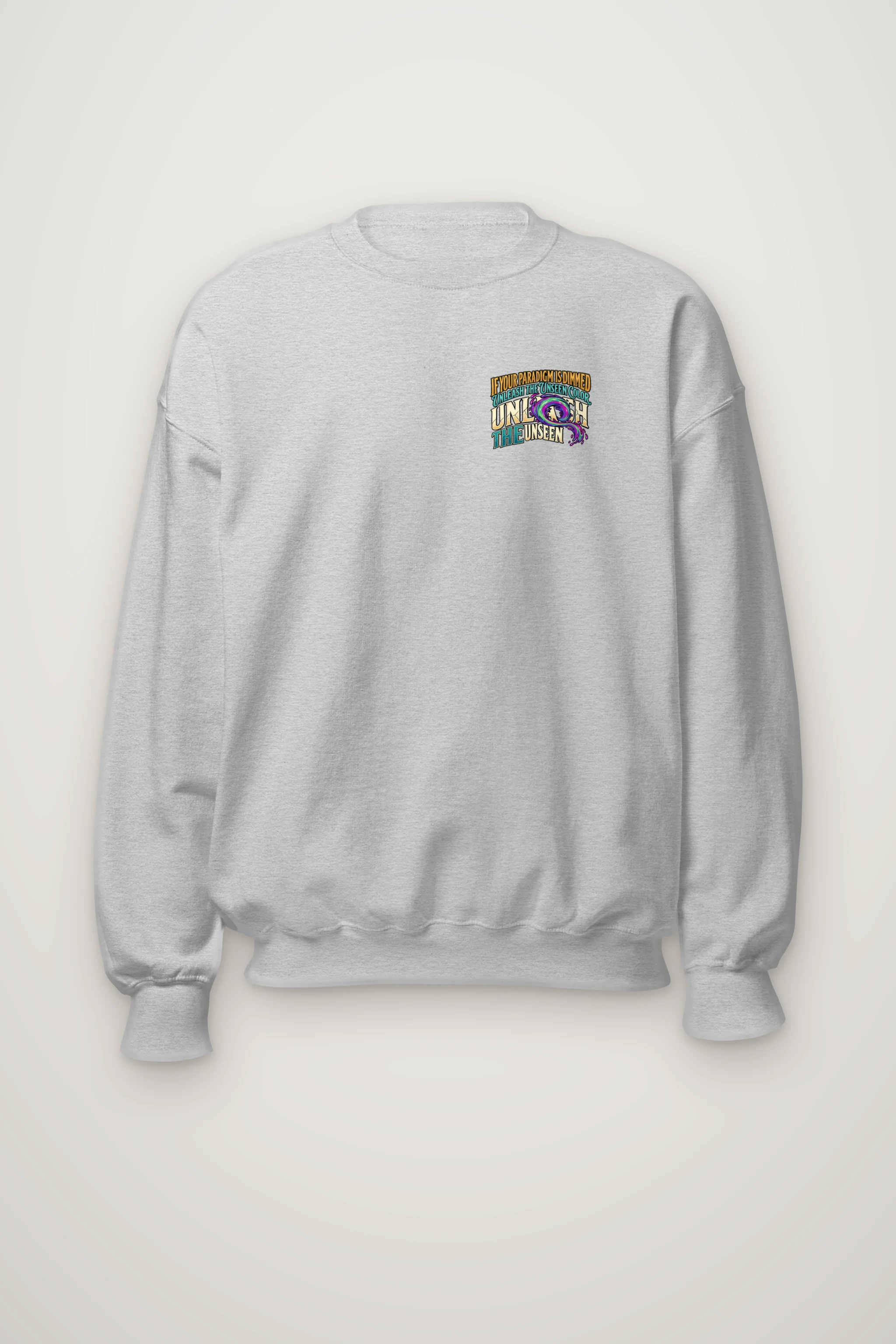 "Unleash The Unseen" Heavy Blend Unisex Crewneck Sweatshirt