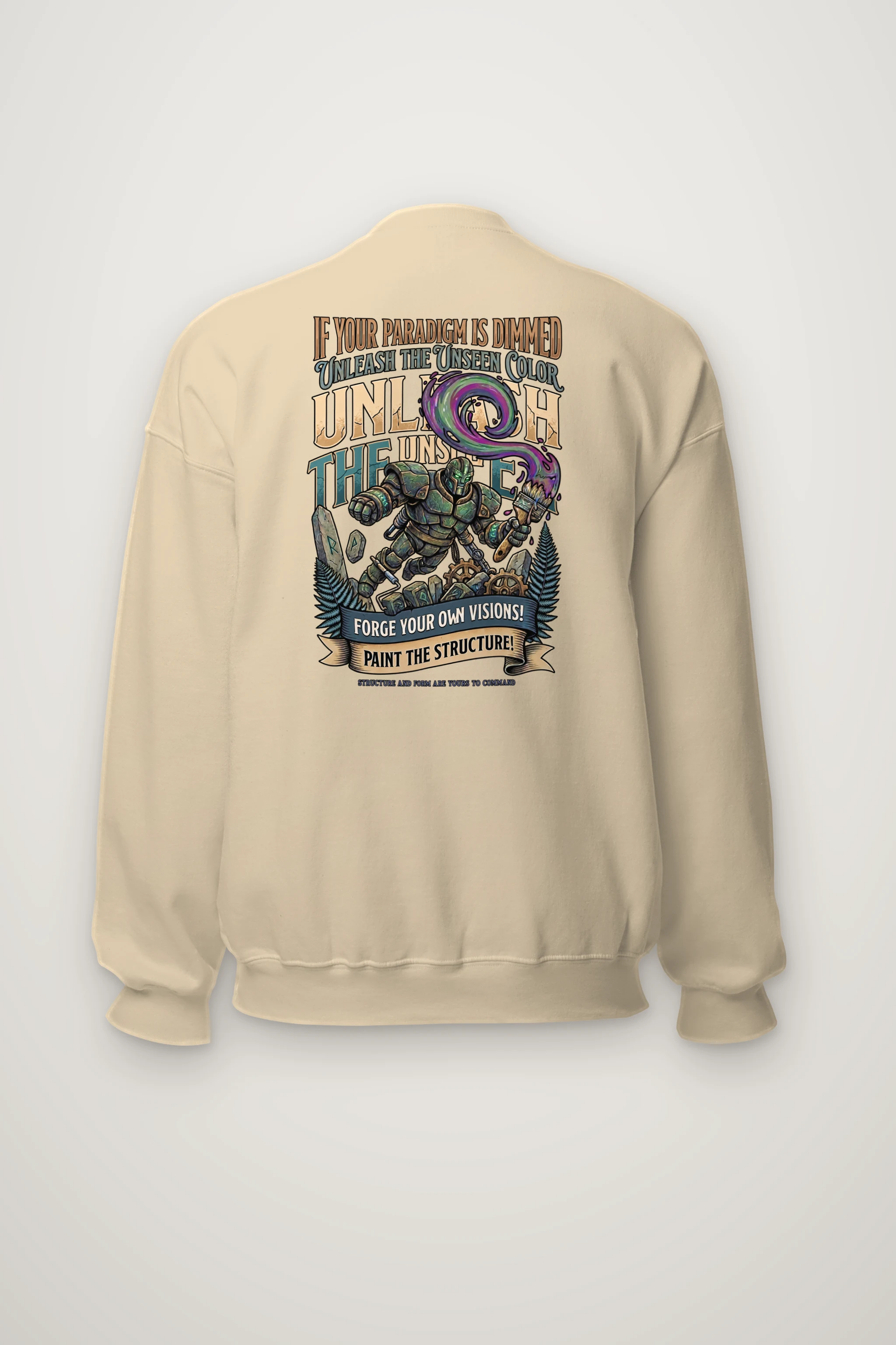 "Unleash The Unseen" Heavy Blend Unisex Crewneck Sweatshirt