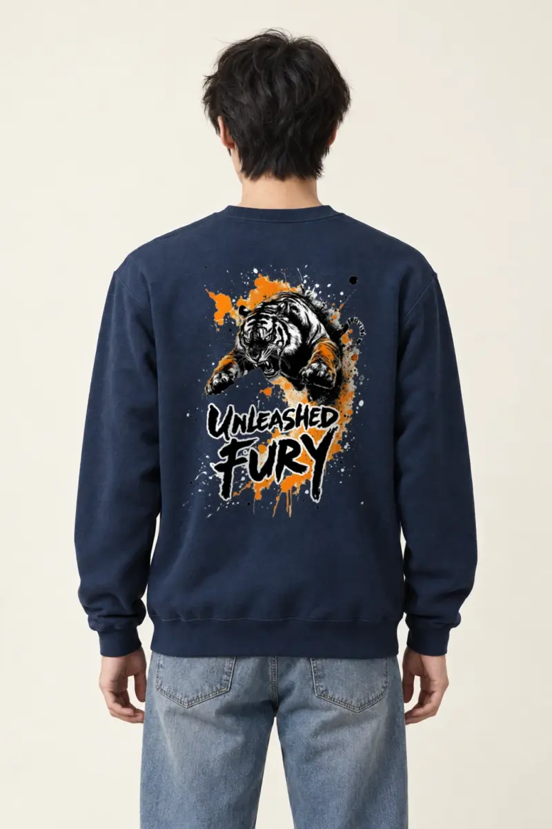 "Unleashed Fury" Heavy Blend Unisex Crewneck Sweatshirt | Gildan 18000