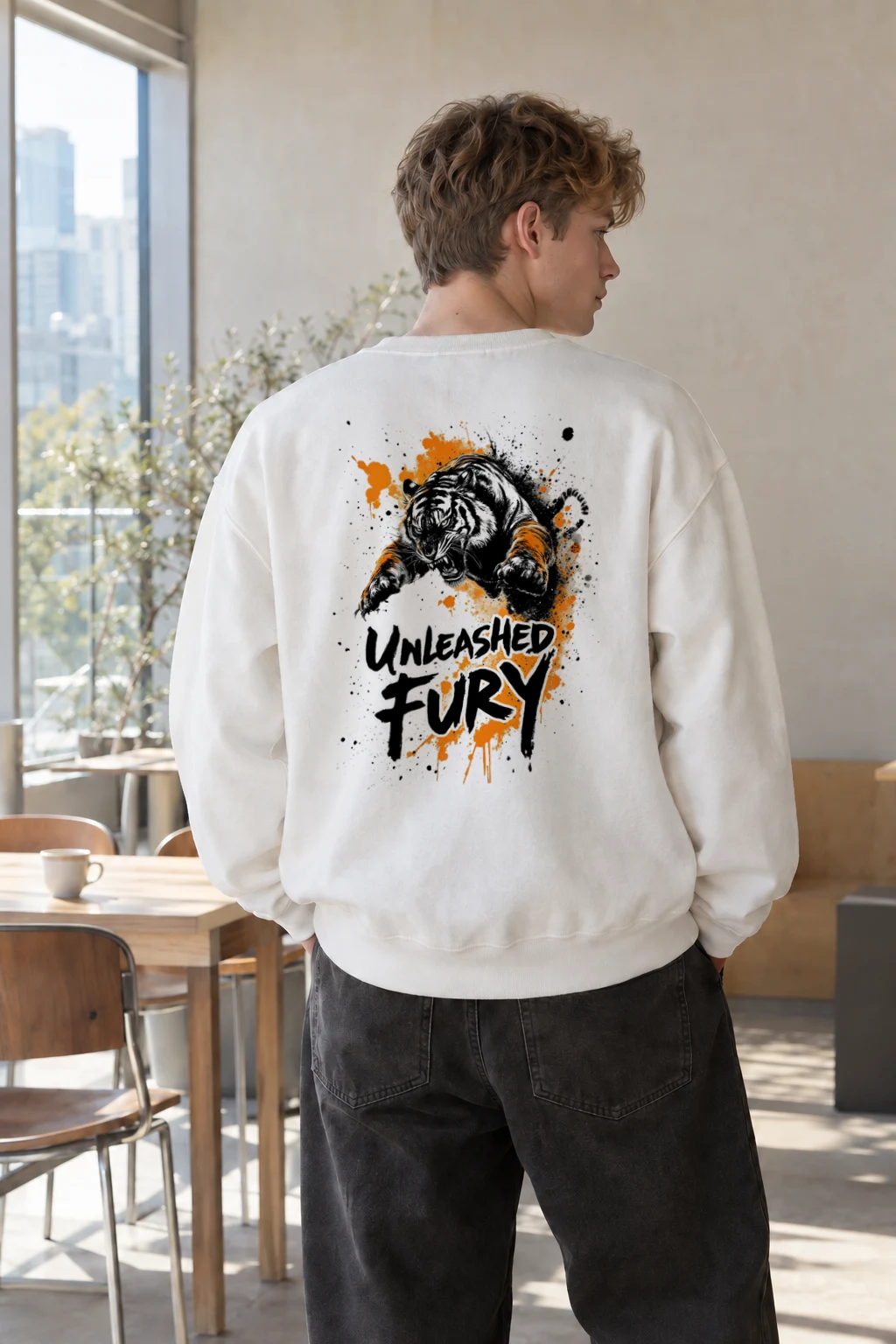 "Unleashed Fury" Heavy Blend Unisex Crewneck Sweatshirt | Gildan 18000