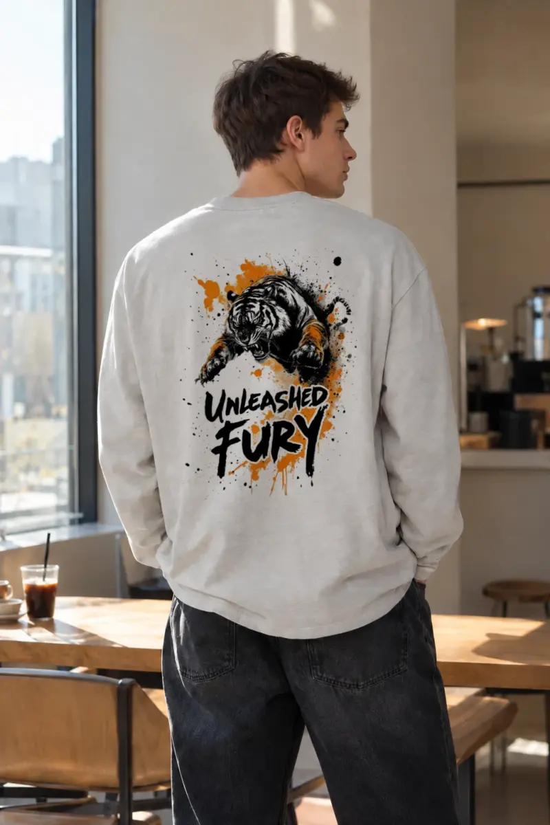“Unleashed Fury” Unisex Longsleeve T-shirt | Gildan 2400
