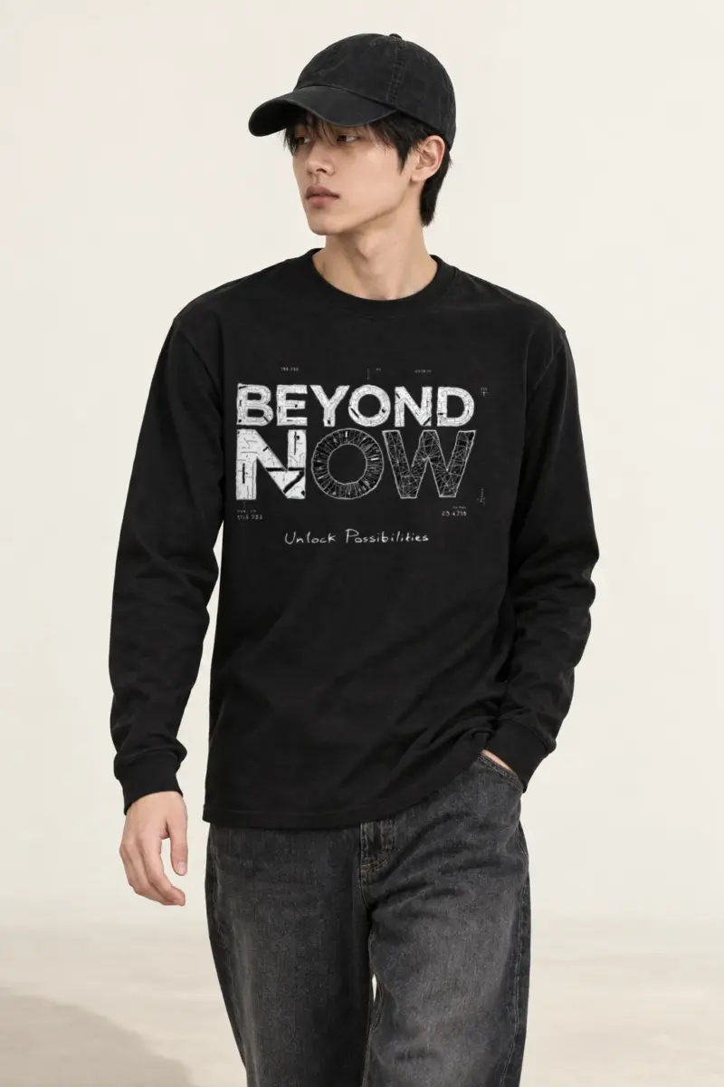 "Unlocked Grid" Unisex Longsleeve T-shirt | Gildan 2400