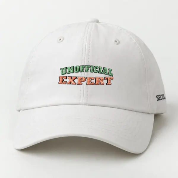 “Unofficial Expert” Classic Dad Hat · Embroidered | Yupoong 6245CM