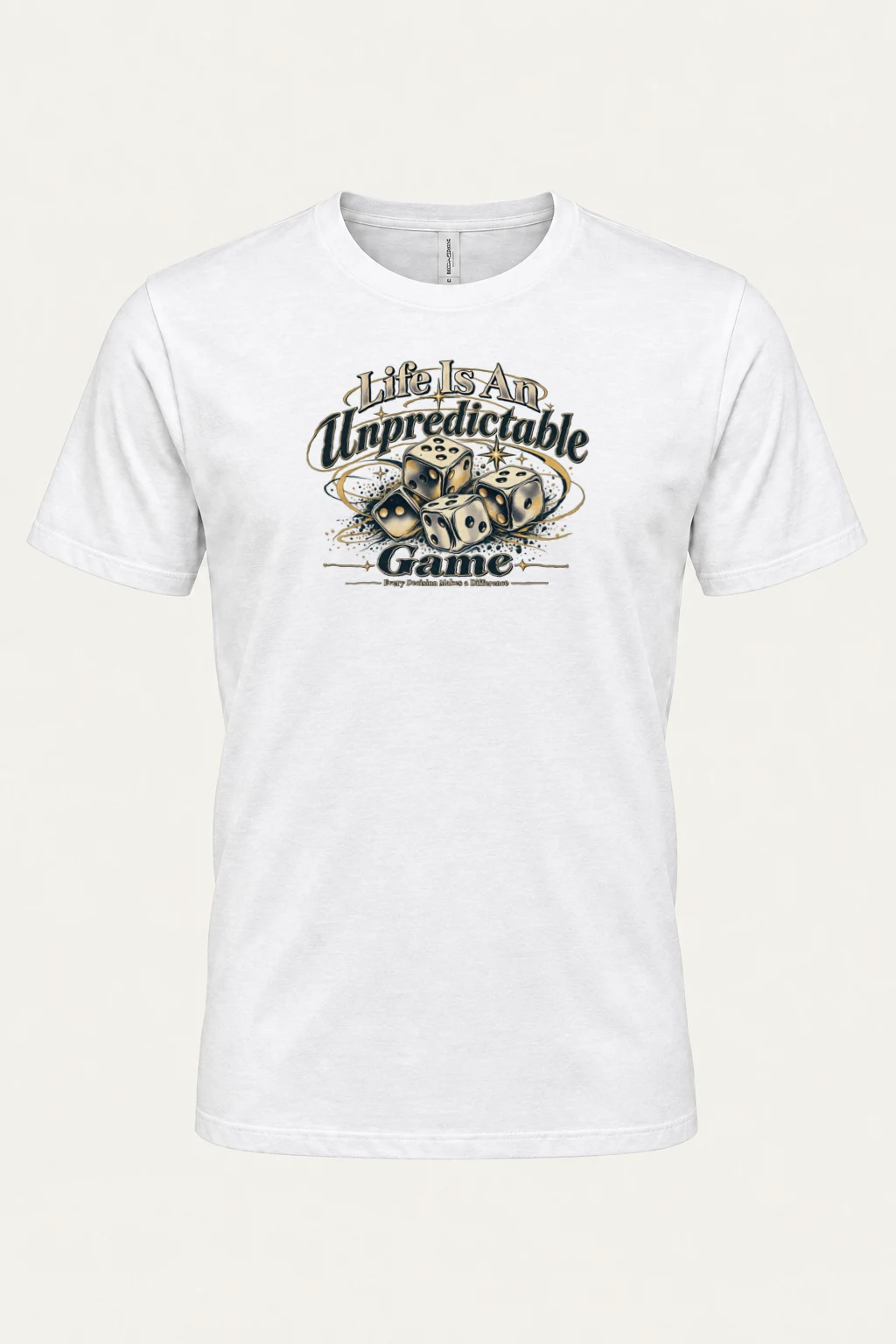 "Unpredictable Game" Heavyweight Unisex Crewneck T-shirt | Gildan 5000