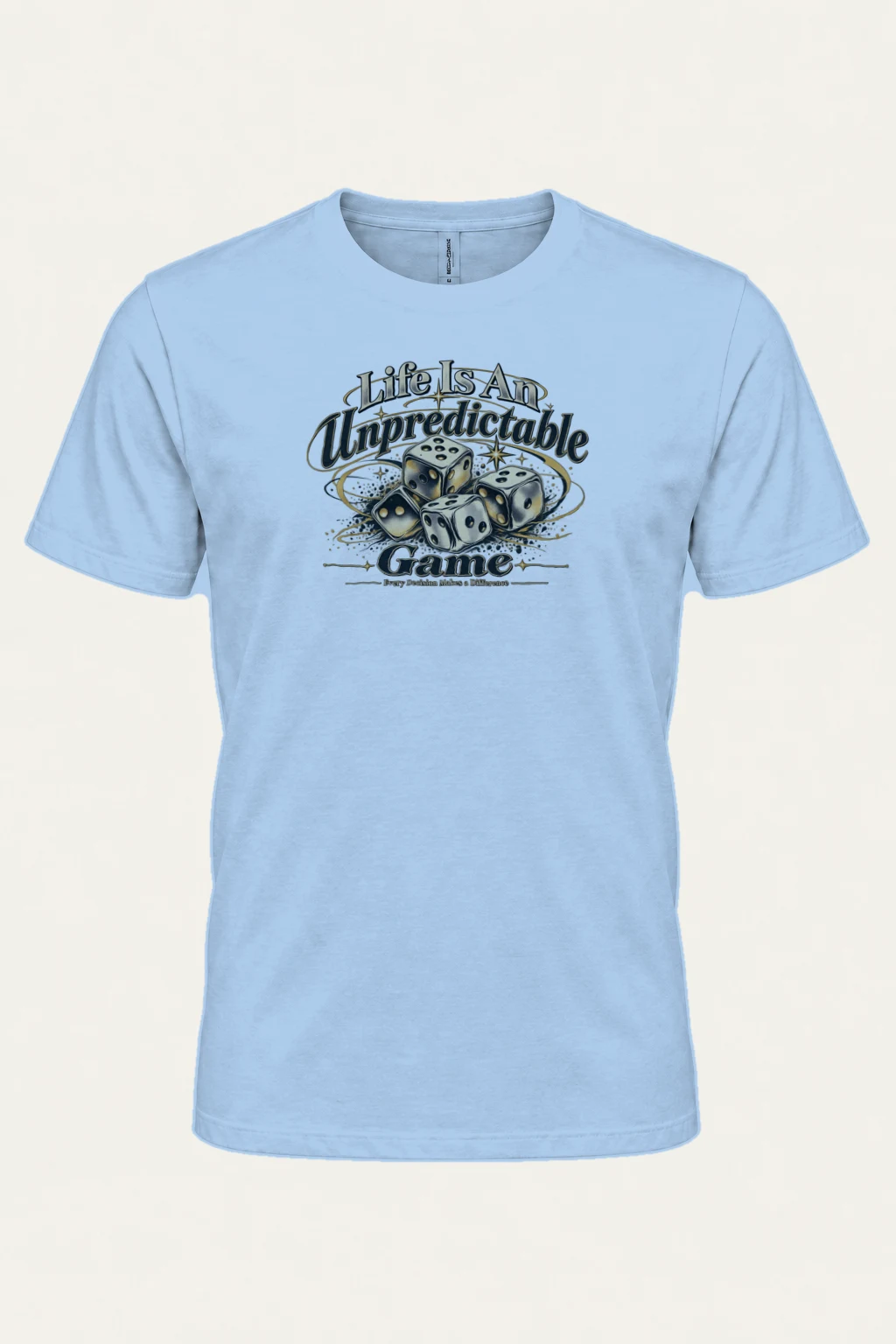 "Unpredictable Game" Heavyweight Unisex Crewneck T-shirt | Gildan 5000