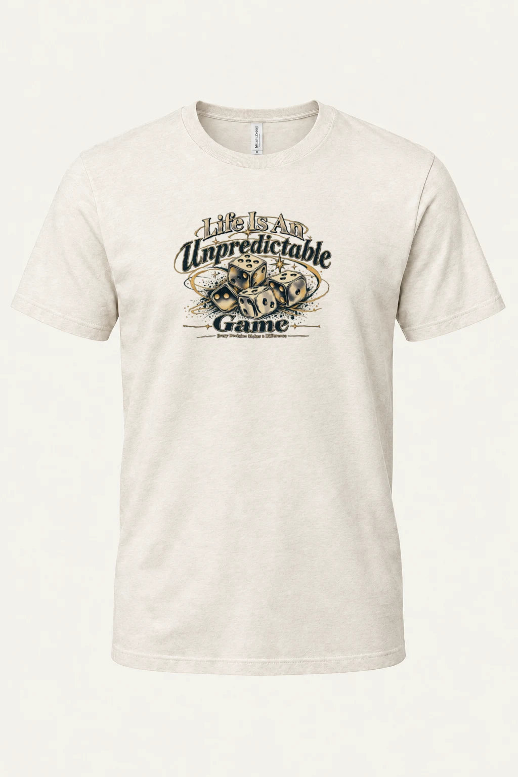 "Unpredictable Game" Heavyweight Unisex Crewneck T-shirt | Gildan 5000