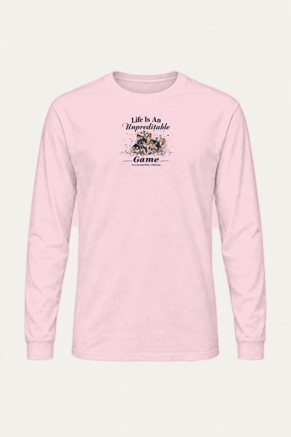 "Unpredictable Game" Unisex Longsleeve T-shirt | Gildan 2400
