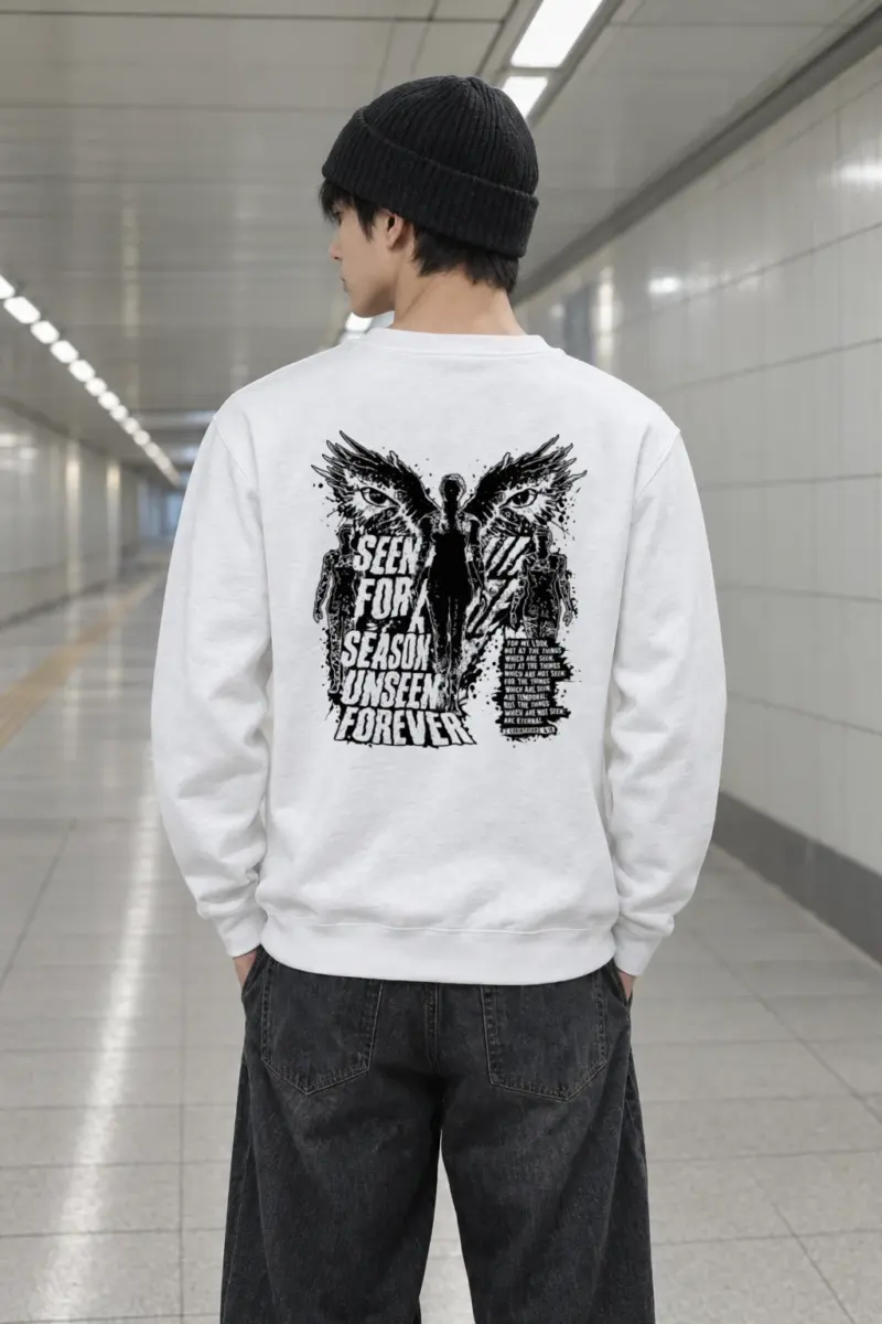 "Unseen Forever" Heavy Blend Unisex Crewneck Sweatshirt