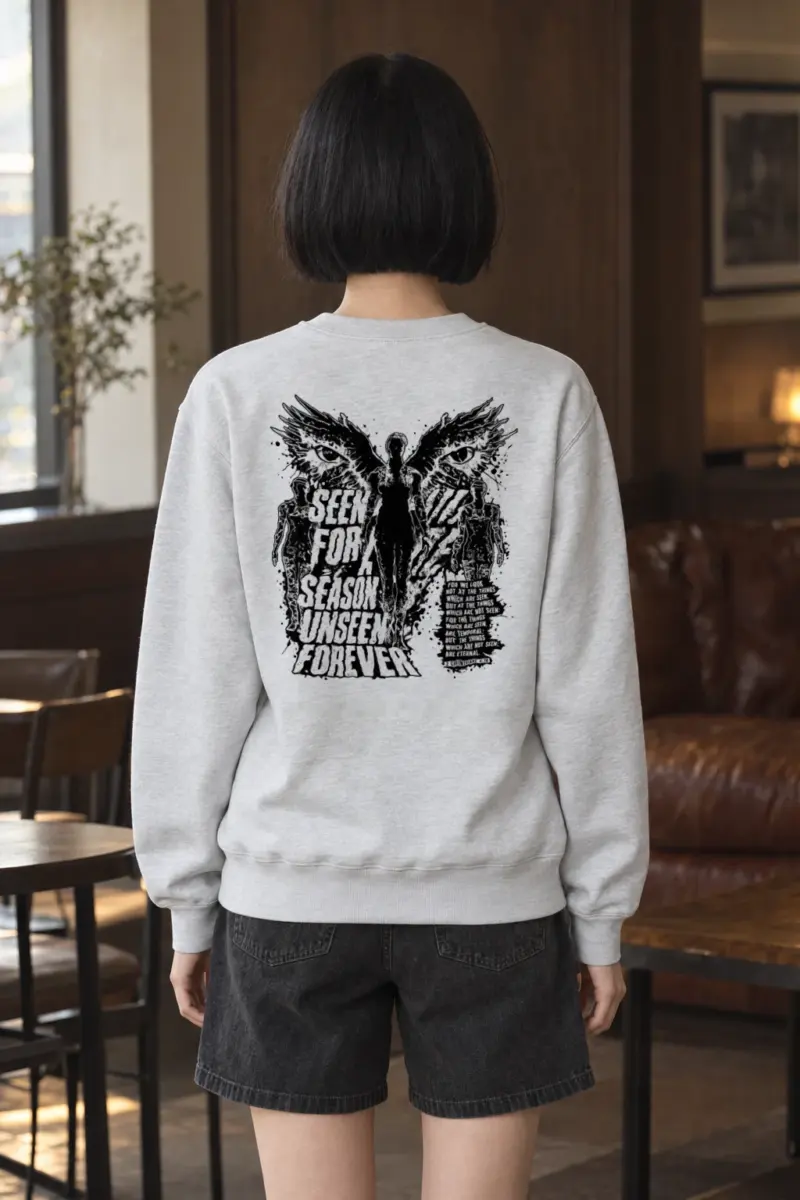 "Unseen Forever" Heavy Blend Unisex Crewneck Sweatshirt