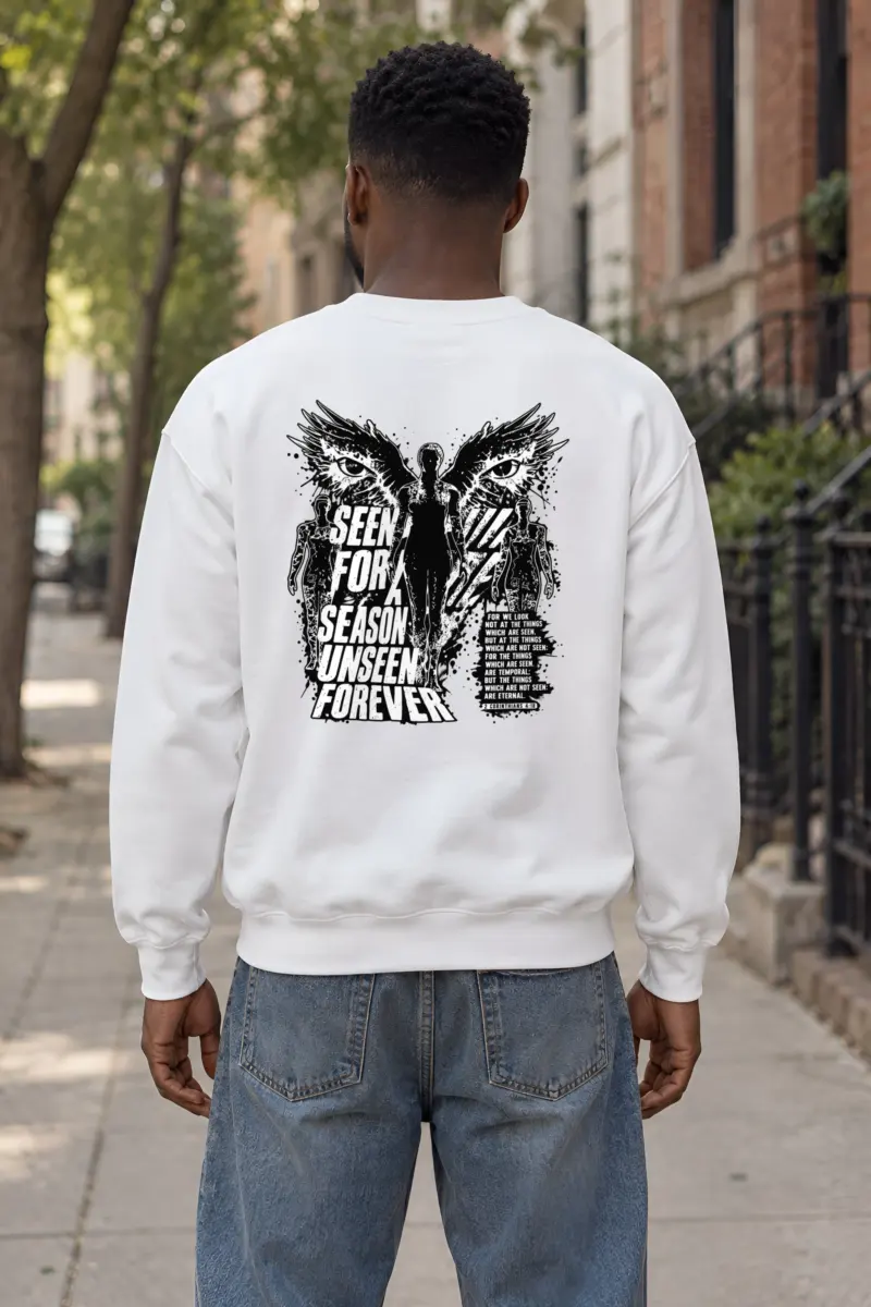 "Unseen Forever" Heavy Blend Unisex Crewneck Sweatshirt