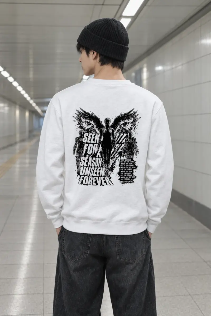 "Unseen Forever" Heavy Blend Unisex Crewneck Sweatshirt