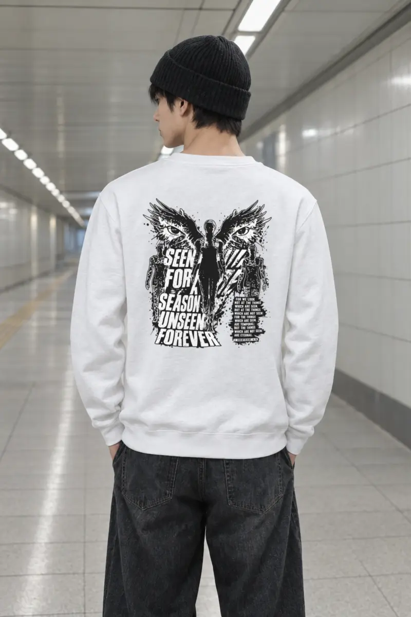 "Unseen Forever" Heavy Blend Unisex Crewneck Sweatshirt