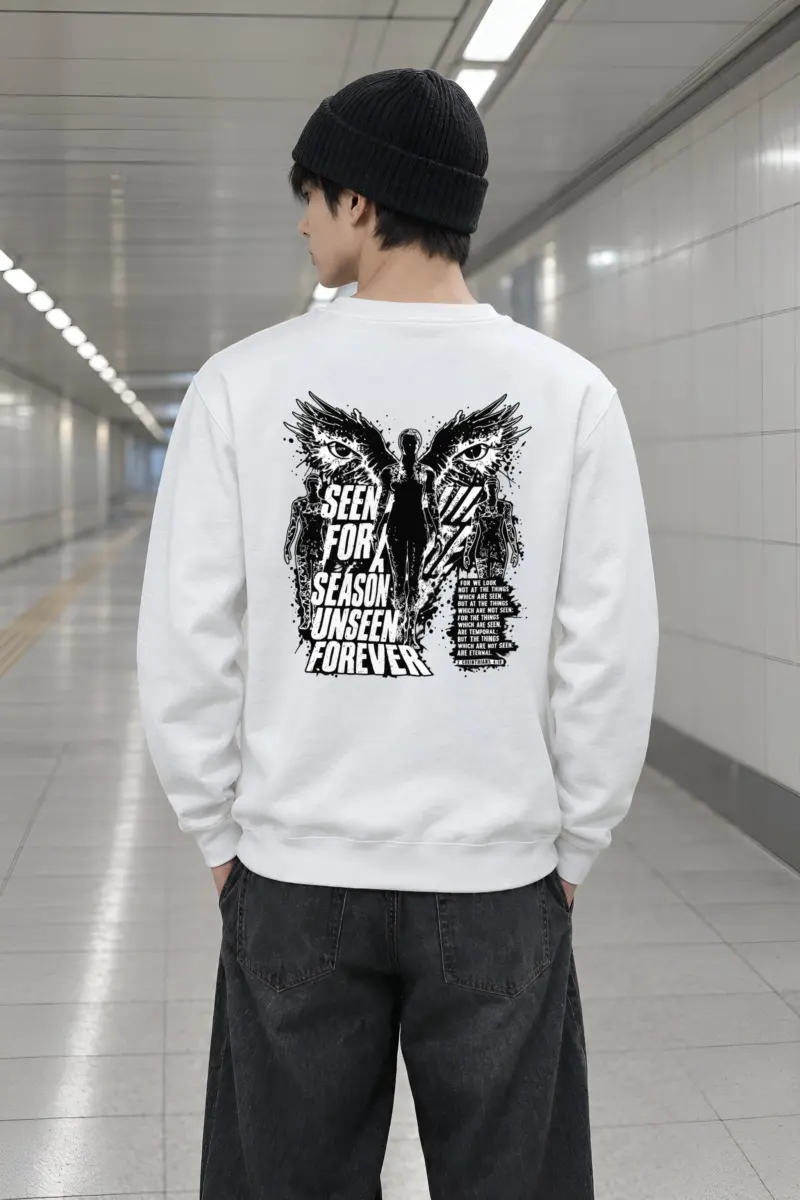 "Unseen Forever" Heavy Blend Unisex Crewneck Sweatshirt