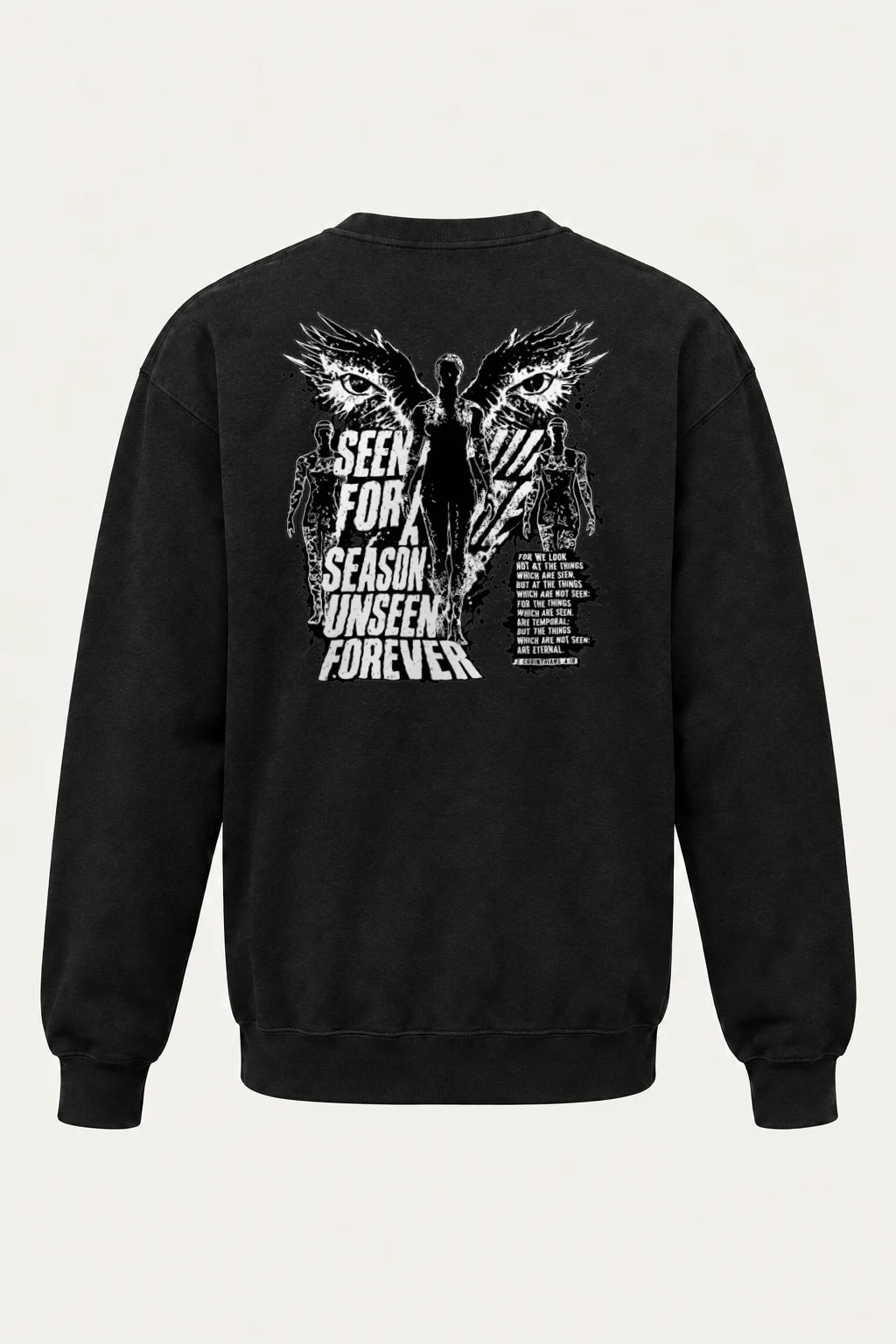 "Unseen Forever" Heavy Blend Unisex Crewneck Sweatshirt | Gildan 18000