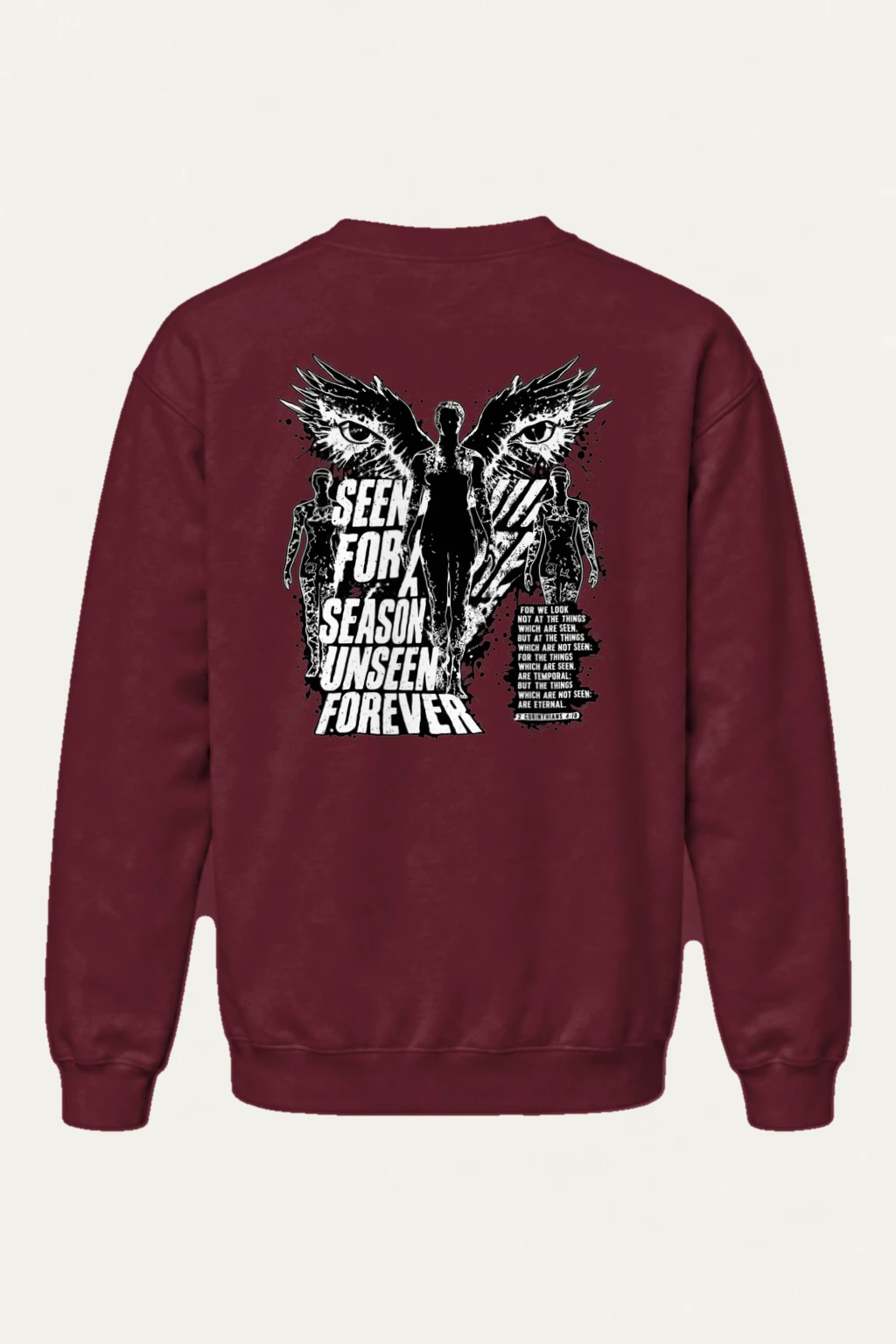 "Unseen Forever" Heavy Blend Unisex Crewneck Sweatshirt | Gildan 18000