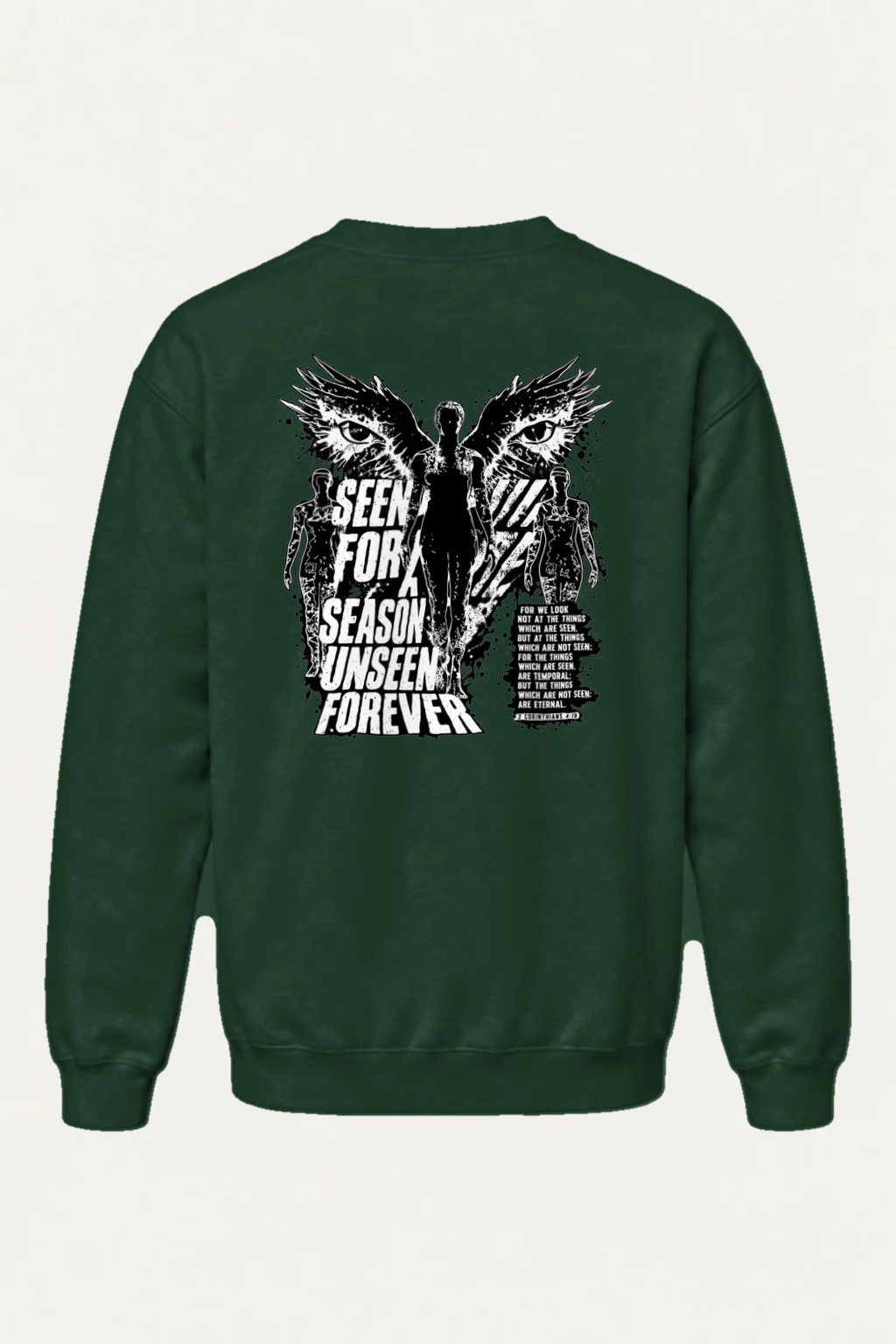 "Unseen Forever" Heavy Blend Unisex Crewneck Sweatshirt | Gildan 18000