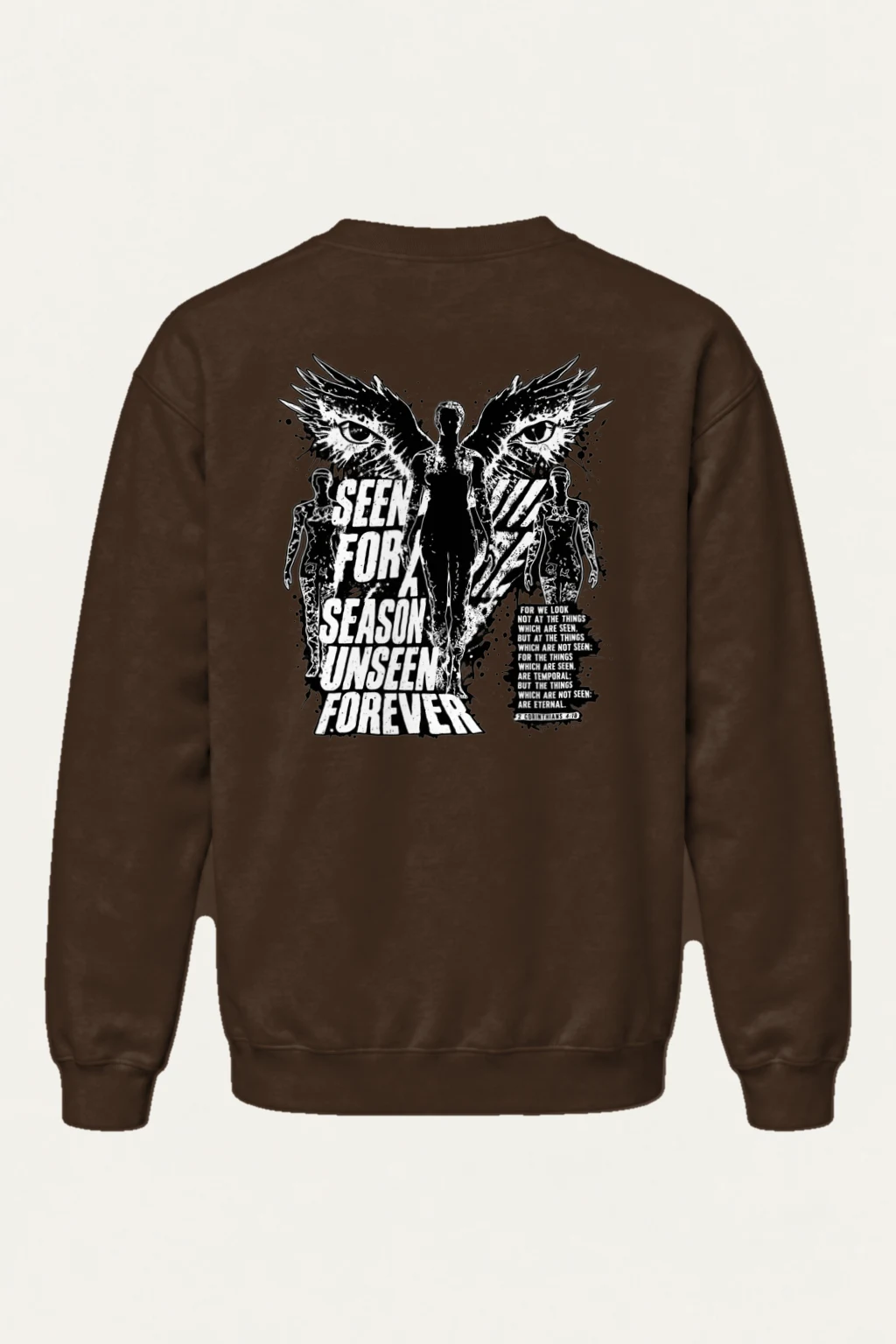 "Unseen Forever" Heavy Blend Unisex Crewneck Sweatshirt | Gildan 18000