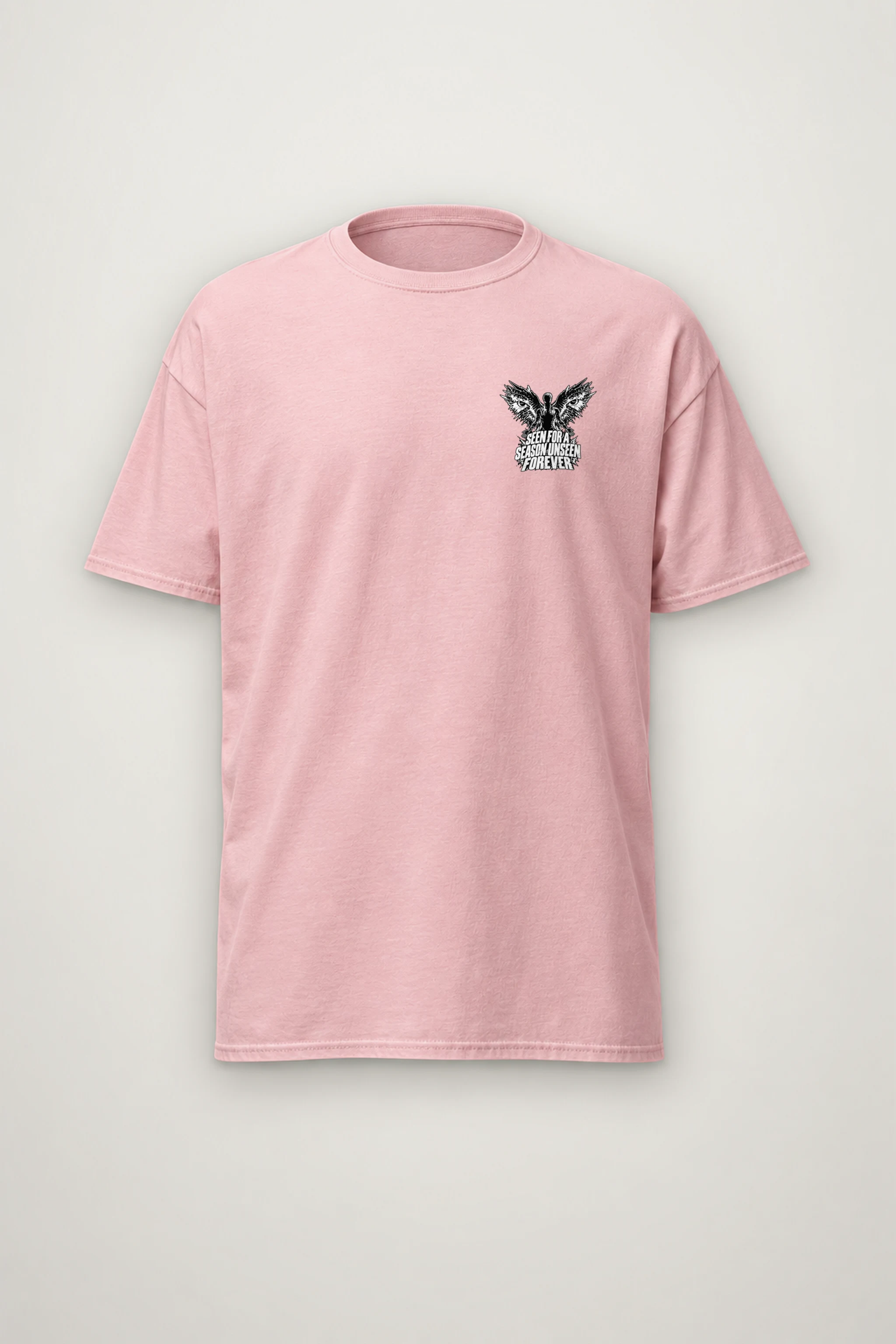"Unseen Forever" Heavyweight Unisex Crewneck T-shirt