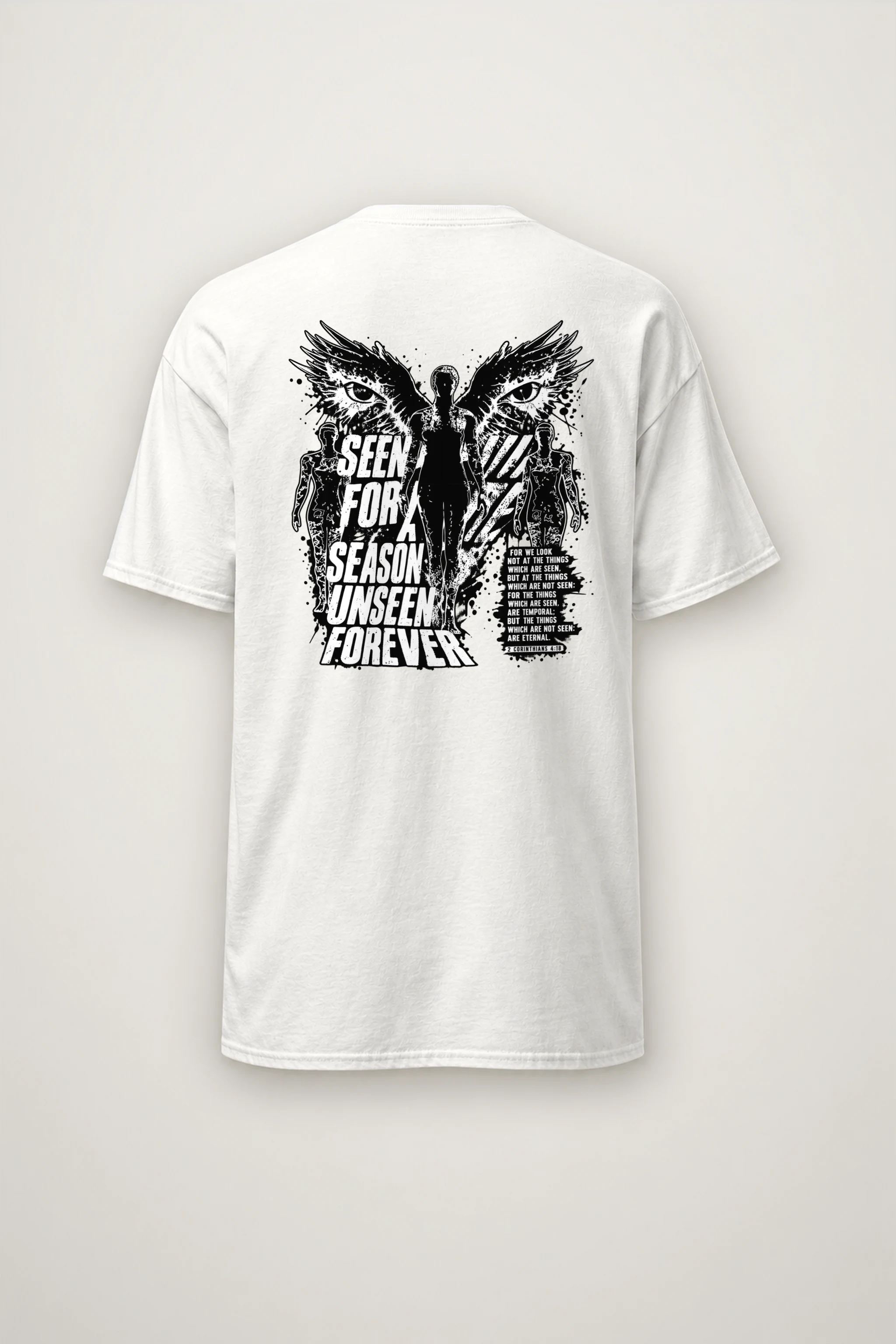 "Unseen Forever" Heavyweight Unisex Crewneck T-shirt