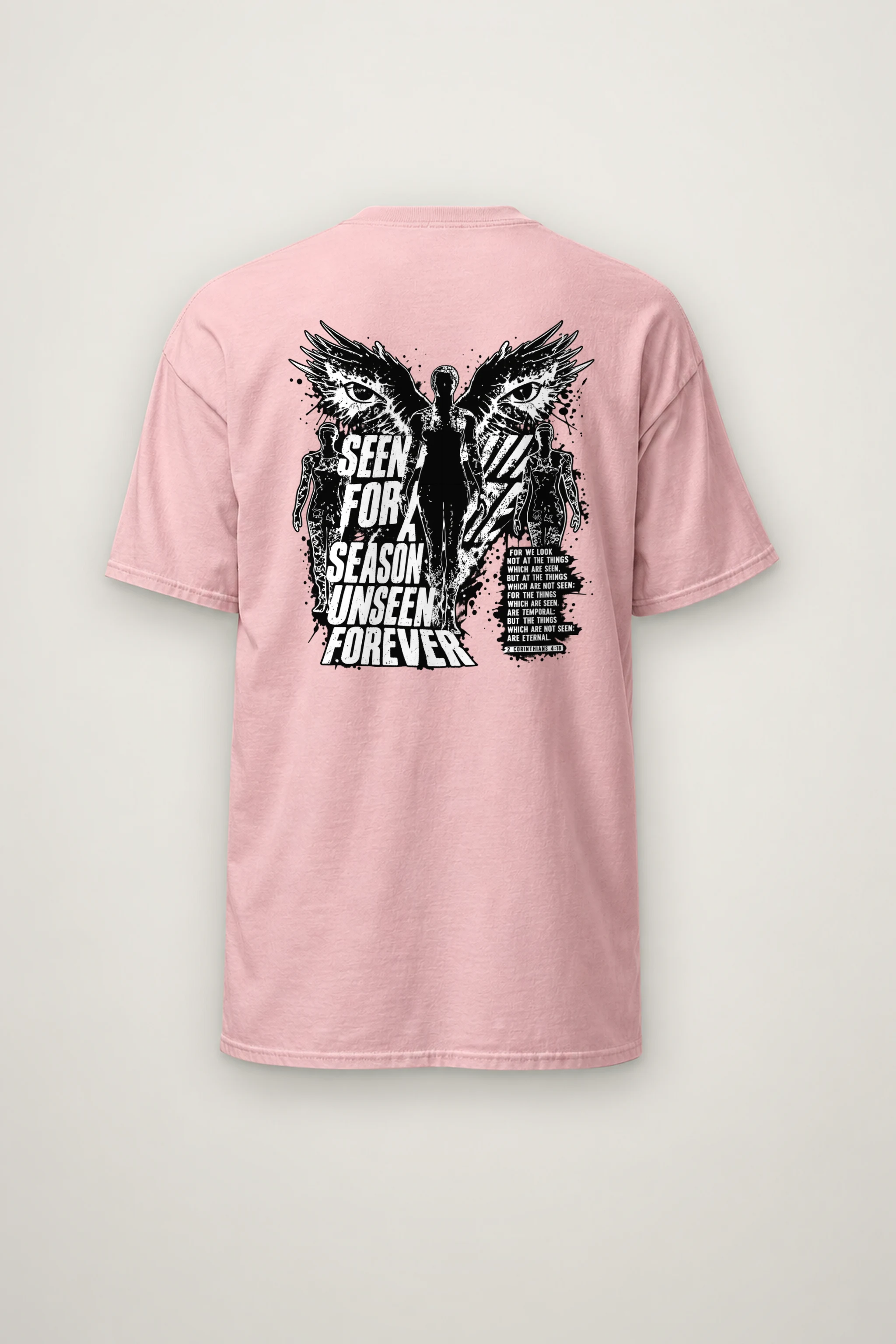 "Unseen Forever" Heavyweight Unisex Crewneck T-shirt
