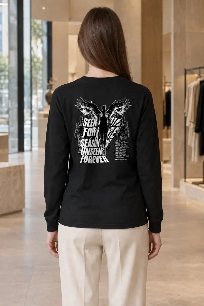 "Unseen Forever" Unisex Longsleeve T-shirt | Gildan 2400