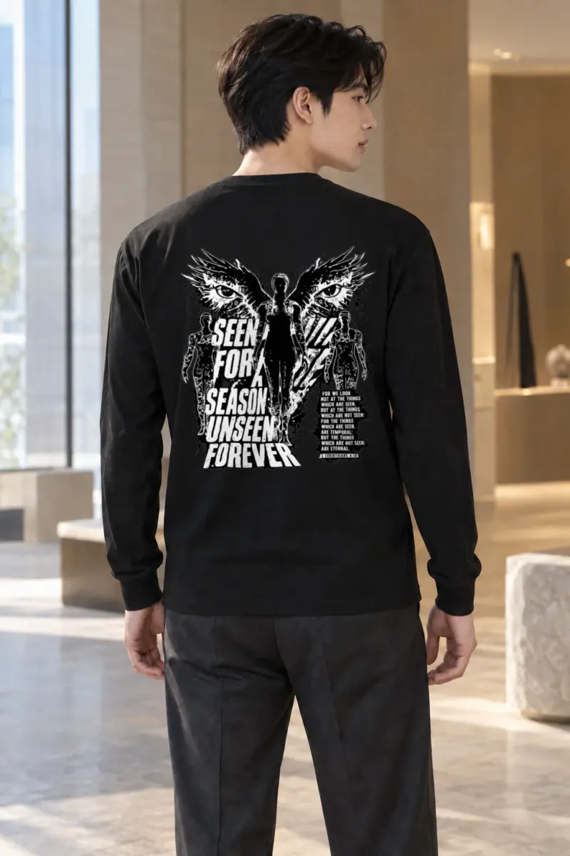 "Unseen Forever" Unisex Longsleeve T-shirt | Gildan 2400