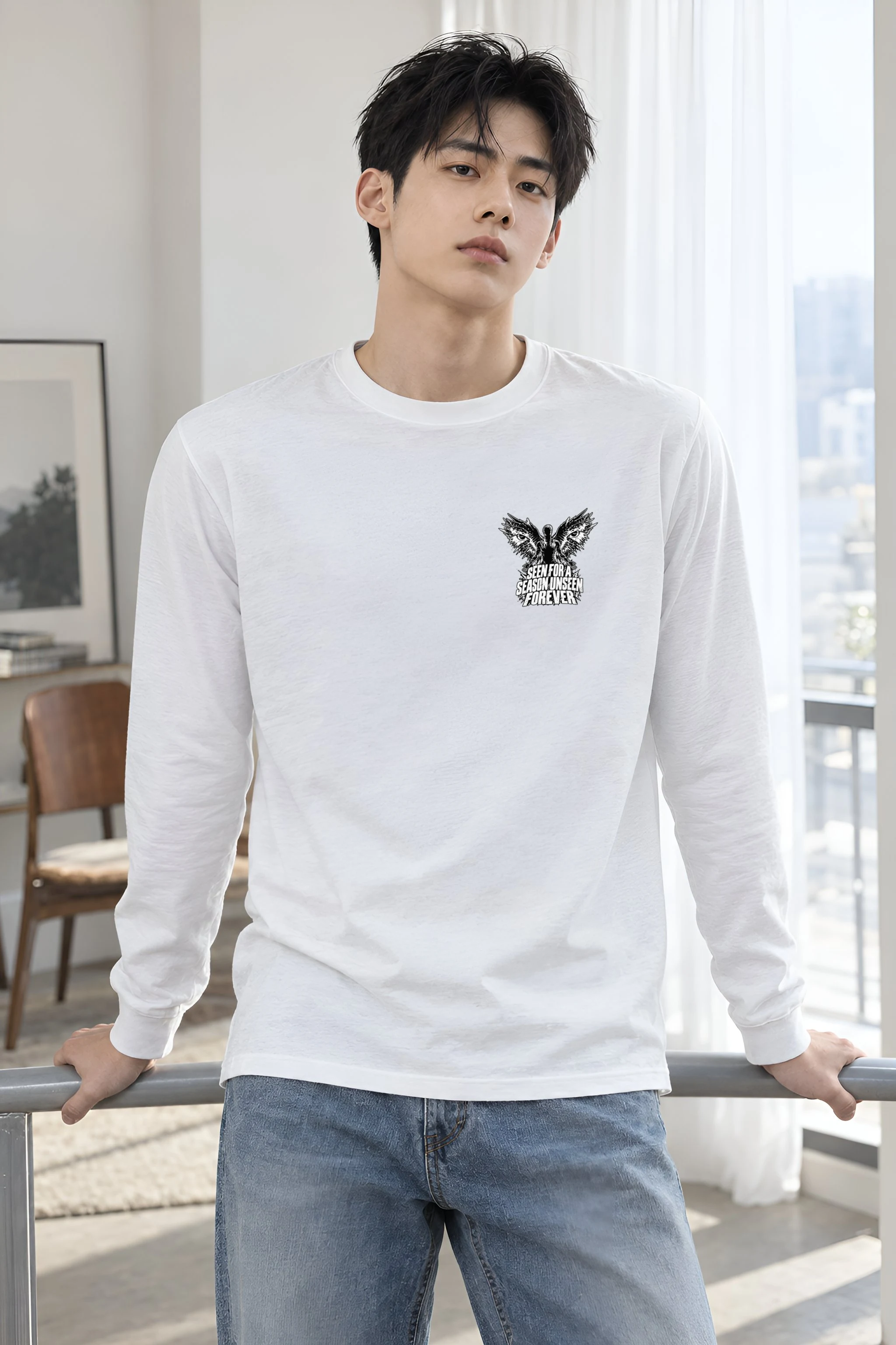 "Unseen Forever" Unisex Longsleeve T-shirt