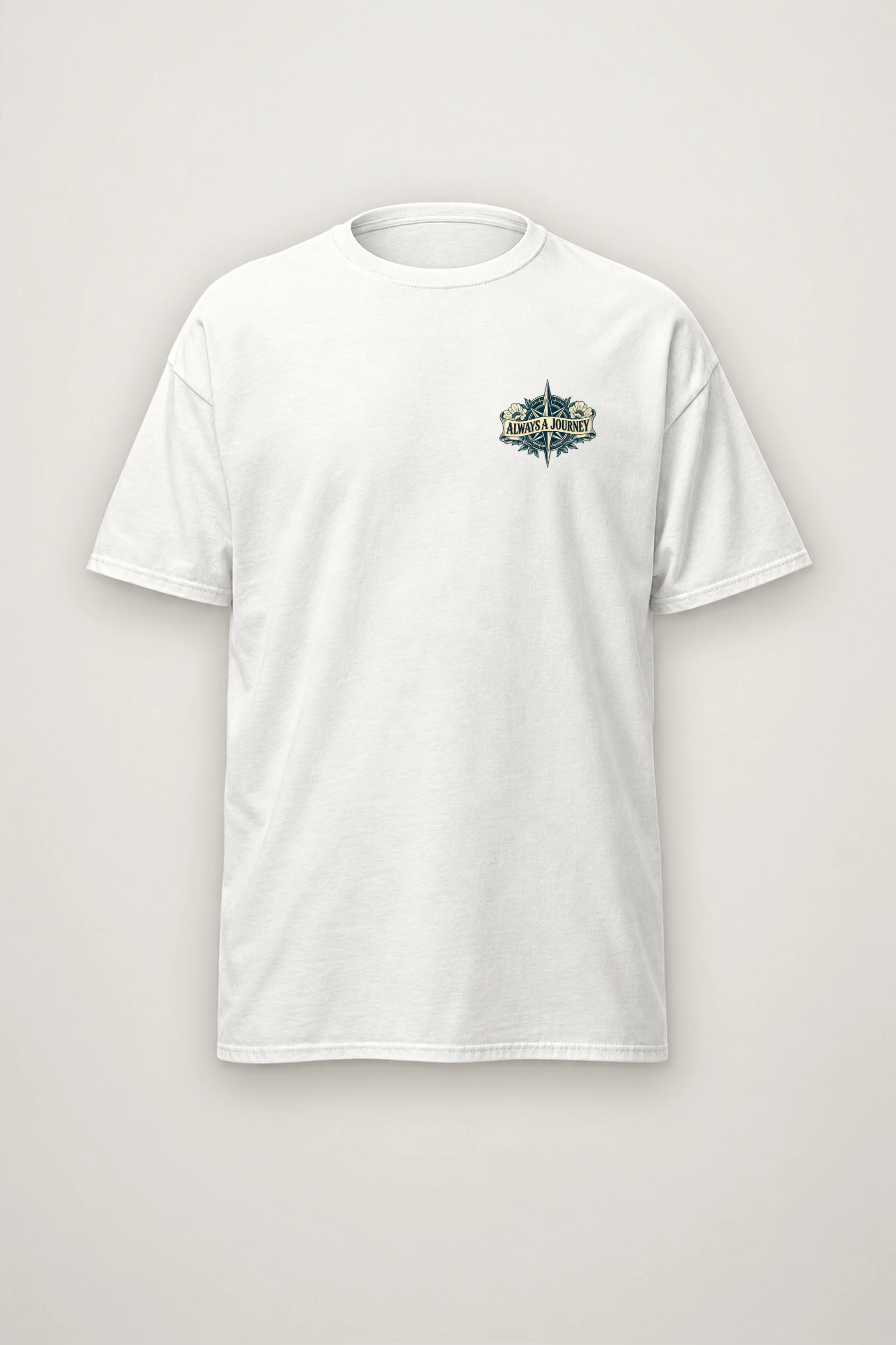 "Unseen Horizons" Heavyweight Unisex Crewneck T-shirt
