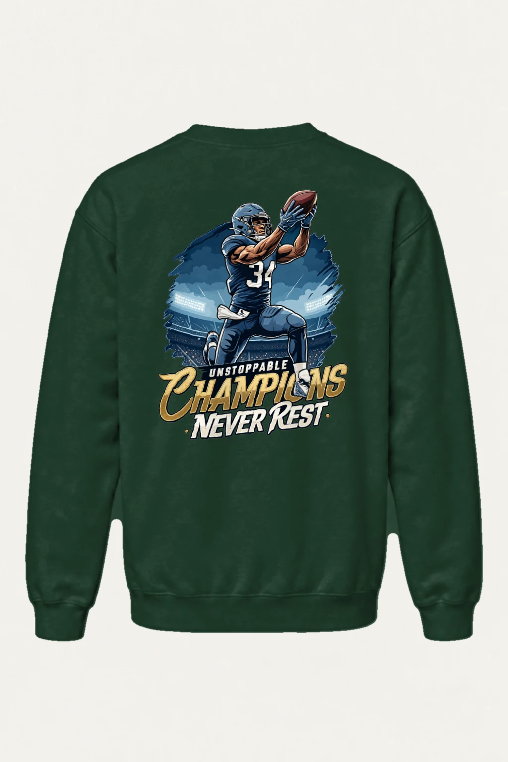 "Unstoppable Champions" Heavy Blend Unisex Crewneck Sweatshirt | Gildan 18000