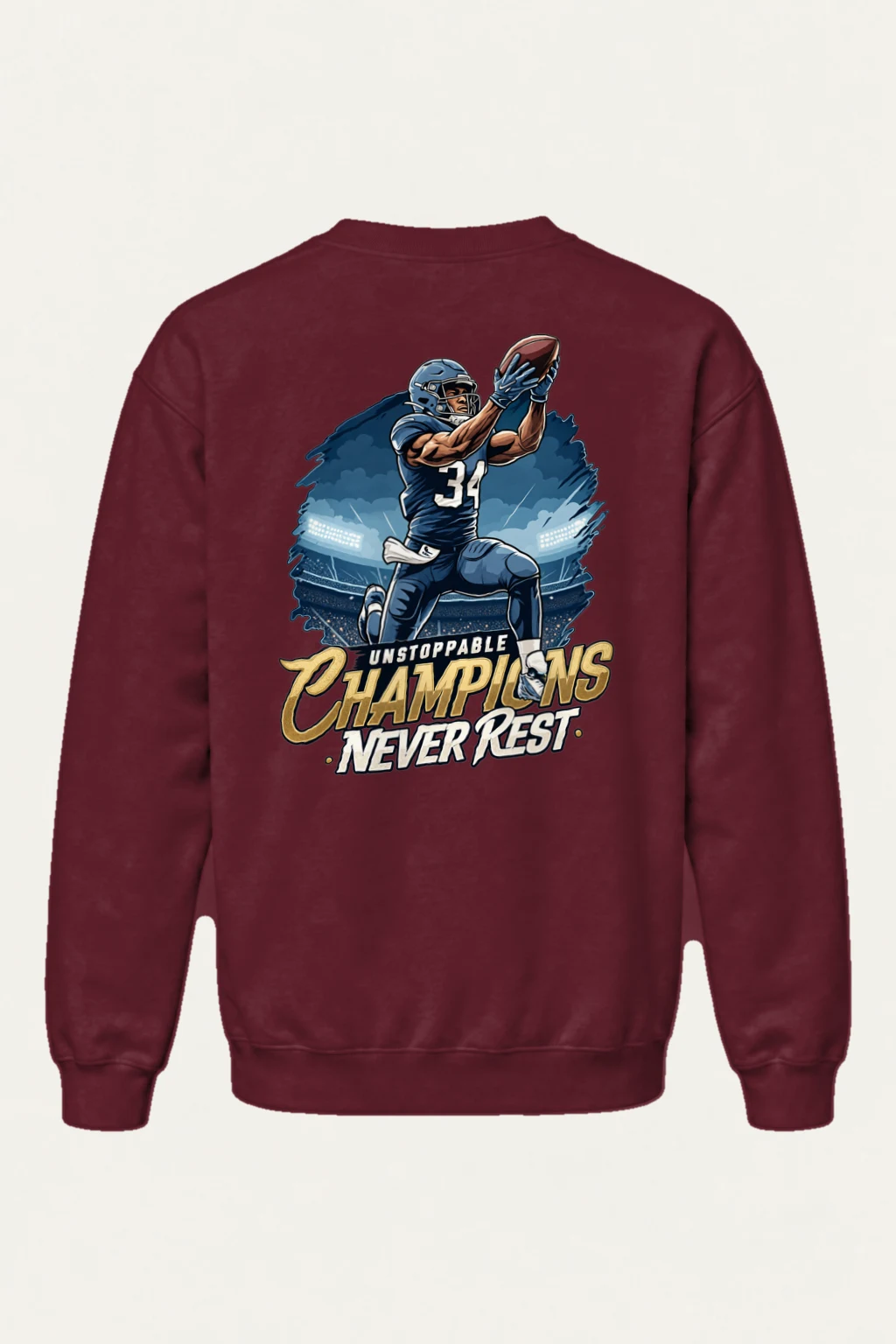 "Unstoppable Champions" Heavy Blend Unisex Crewneck Sweatshirt | Gildan 18000