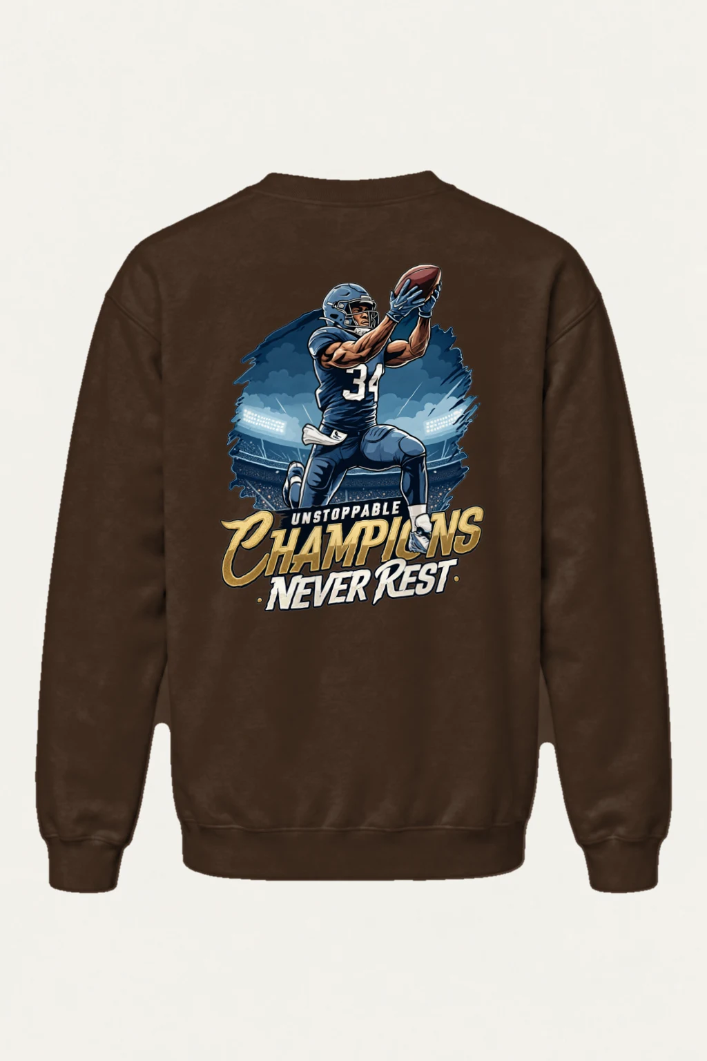 "Unstoppable Champions" Heavy Blend Unisex Crewneck Sweatshirt | Gildan 18000