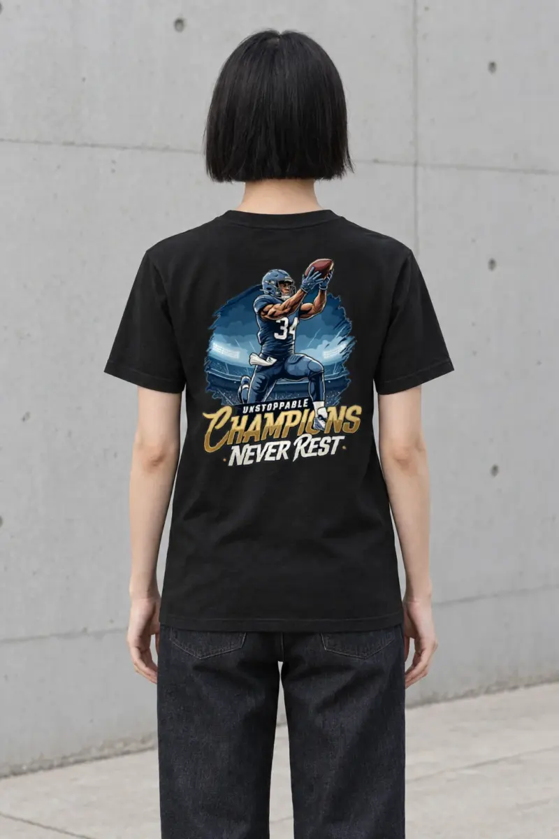 "Unstoppable Champions" Heavyweight Unisex Crewneck T-shirt | Gildan 5000