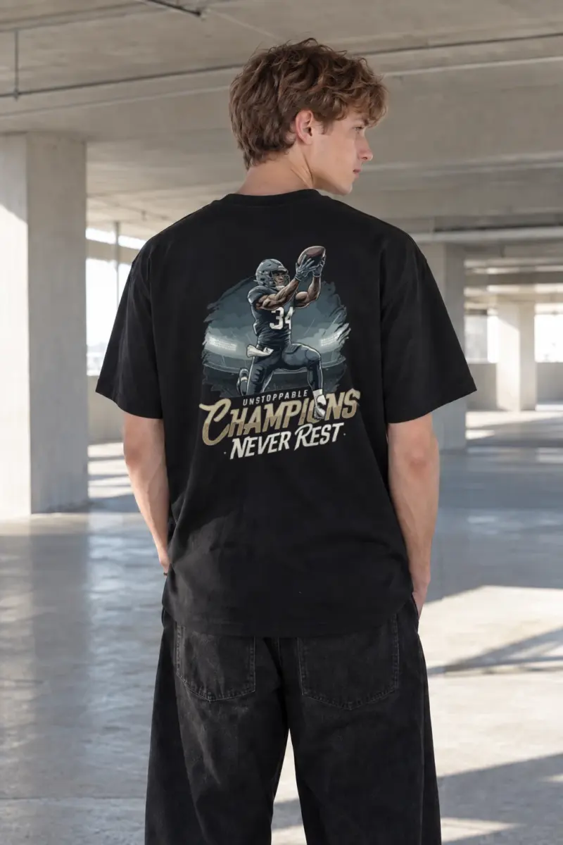 “Unstoppable Champions” Heavyweight Unisex Crewneck T-shirt | Gildan 5000