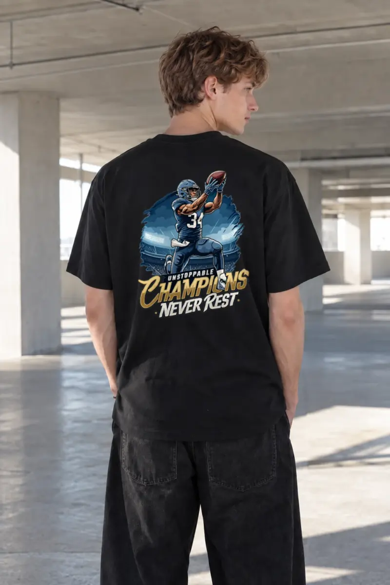 "Unstoppable Champions" Heavyweight Unisex Crewneck T-shirt | Gildan 5000