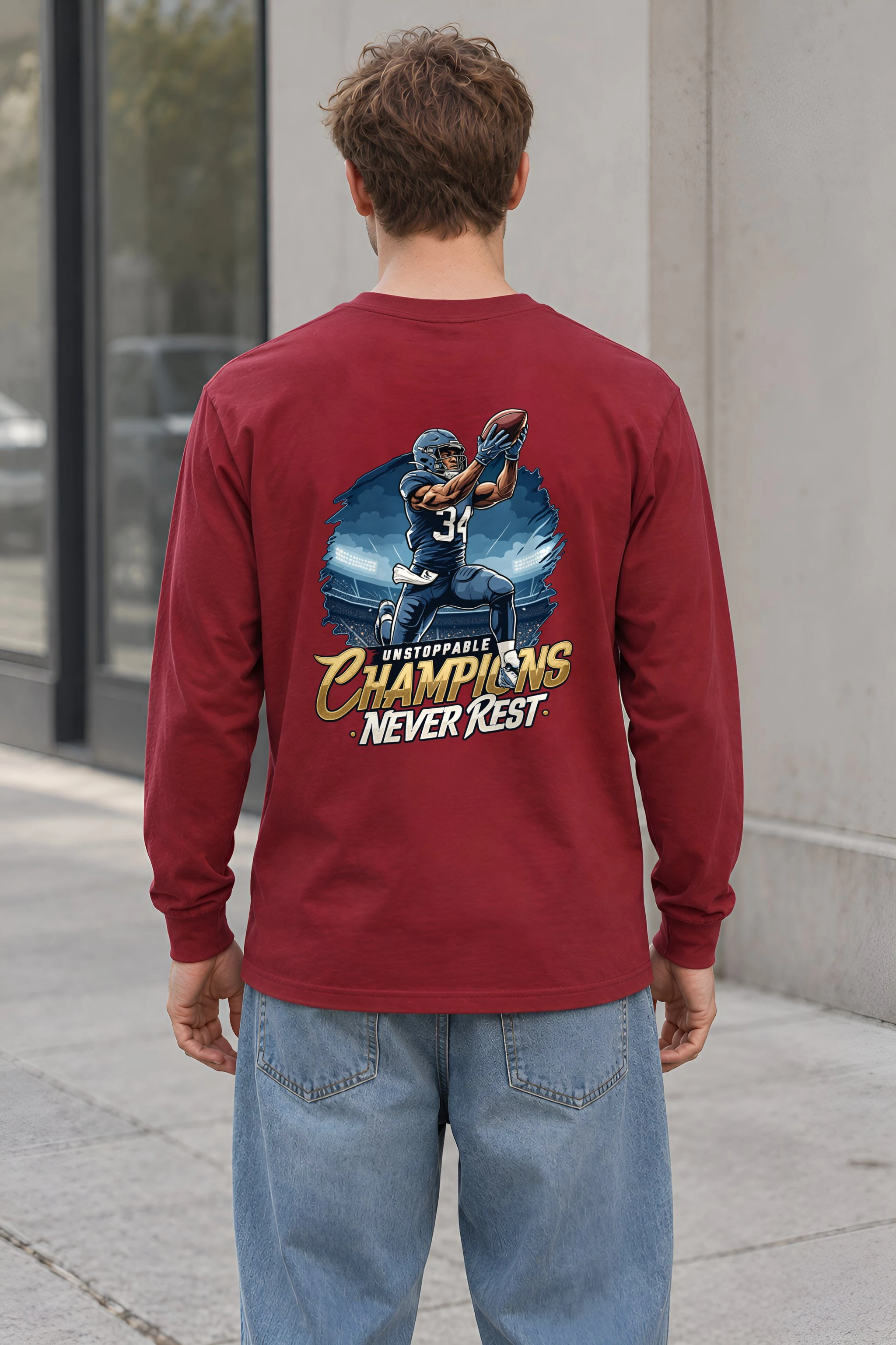 "Unstoppable Champions" Unisex Longsleeve T-shirt