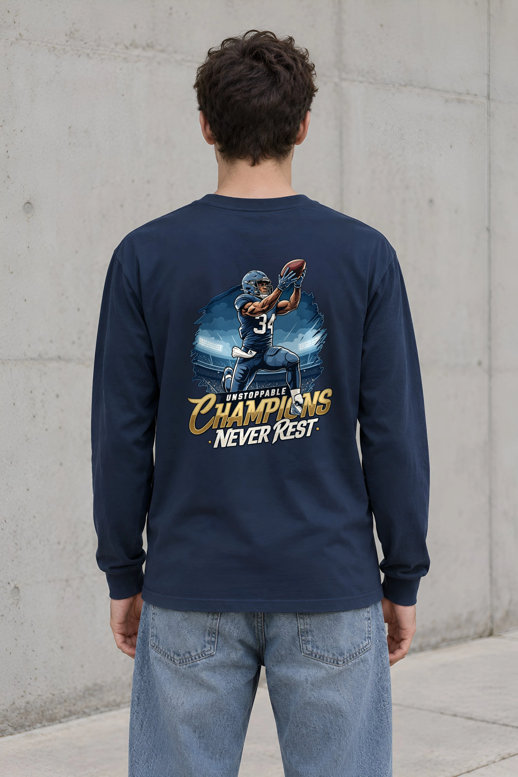 "Unstoppable Champions" Unisex Longsleeve T-shirt
