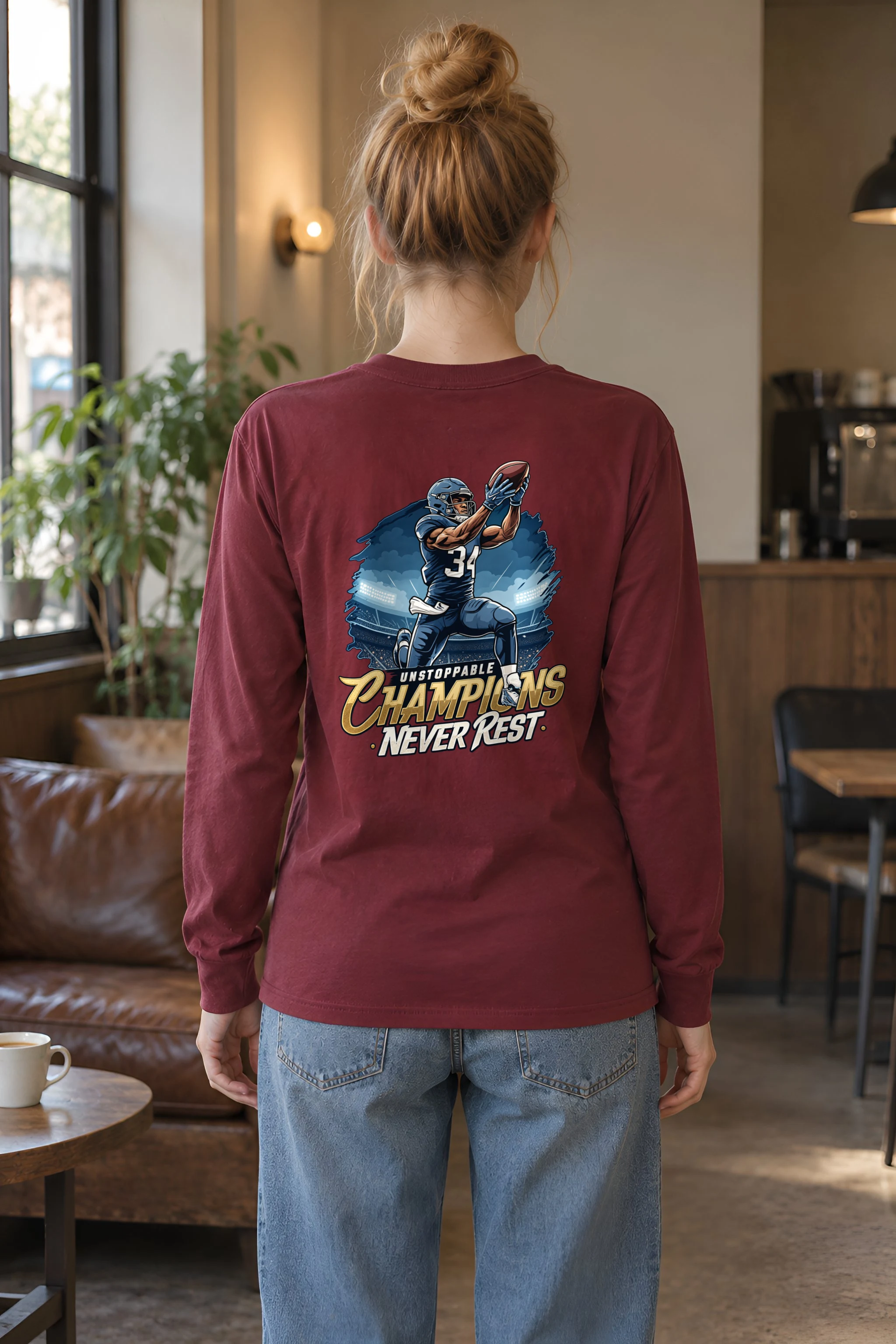 "Unstoppable Champions" Unisex Longsleeve T-shirt