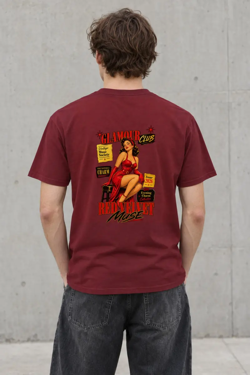"Unstoppable Charm" Heavyweight Unisex Crewneck T-shirt